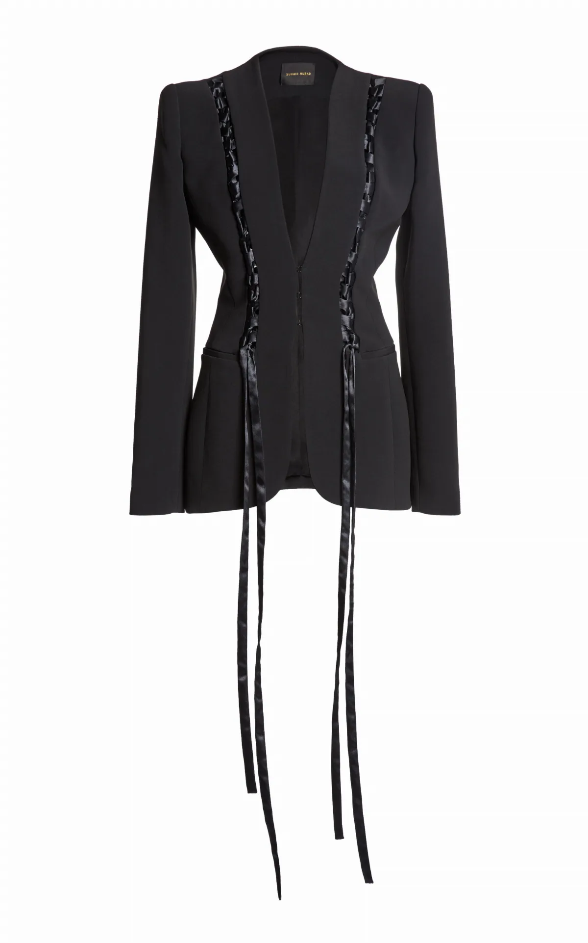 Heavy Cady Jacket With Laces