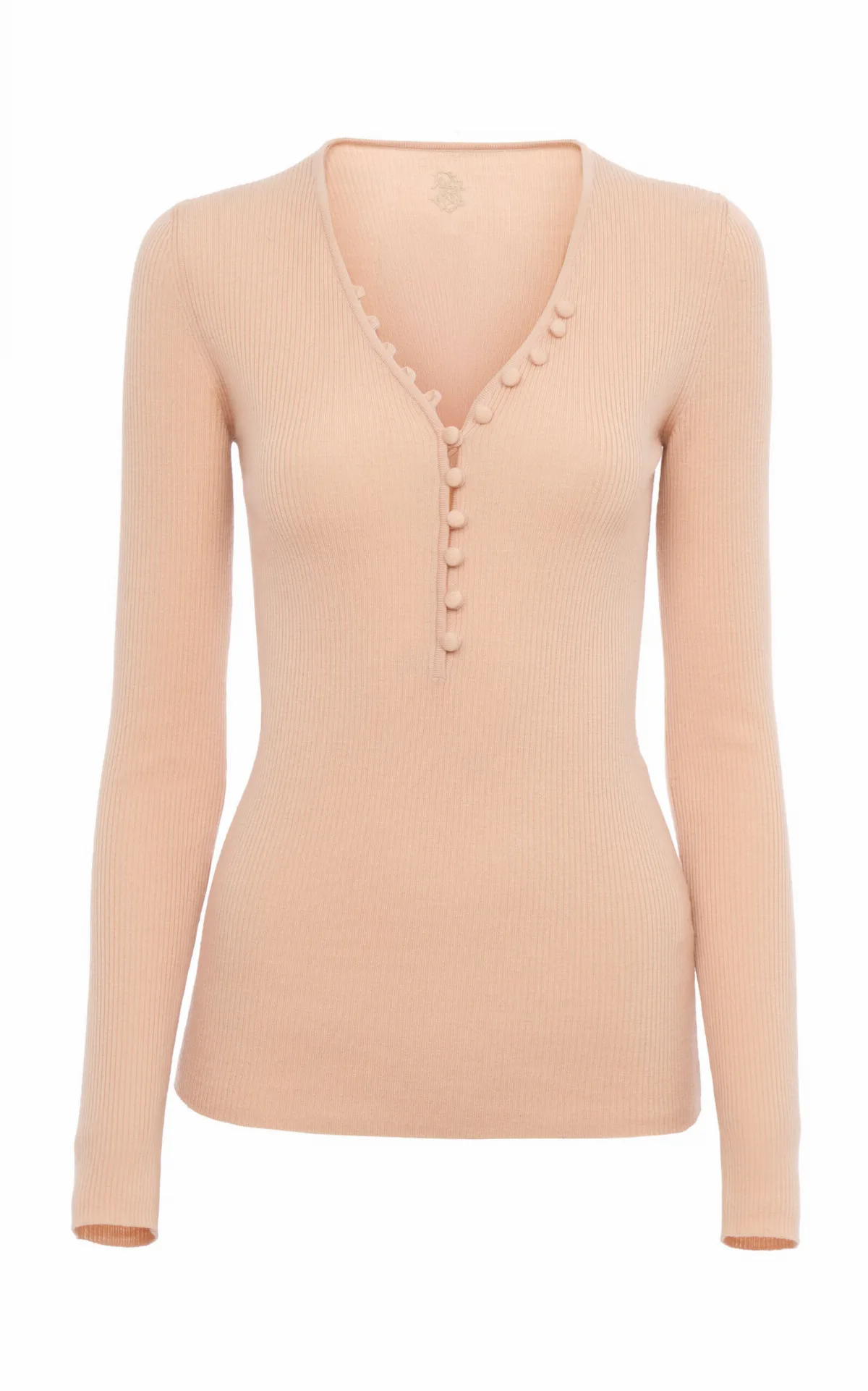 Merino Wool Henley Top