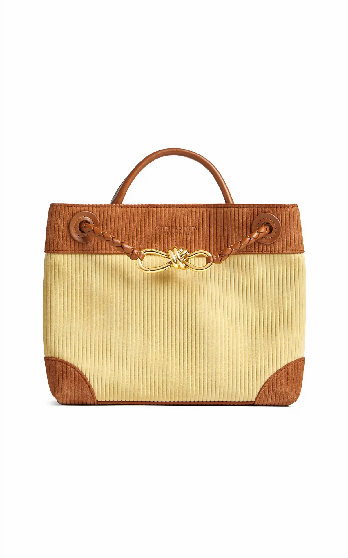 Small Andiamo Suede Bag by Bottega Veneta