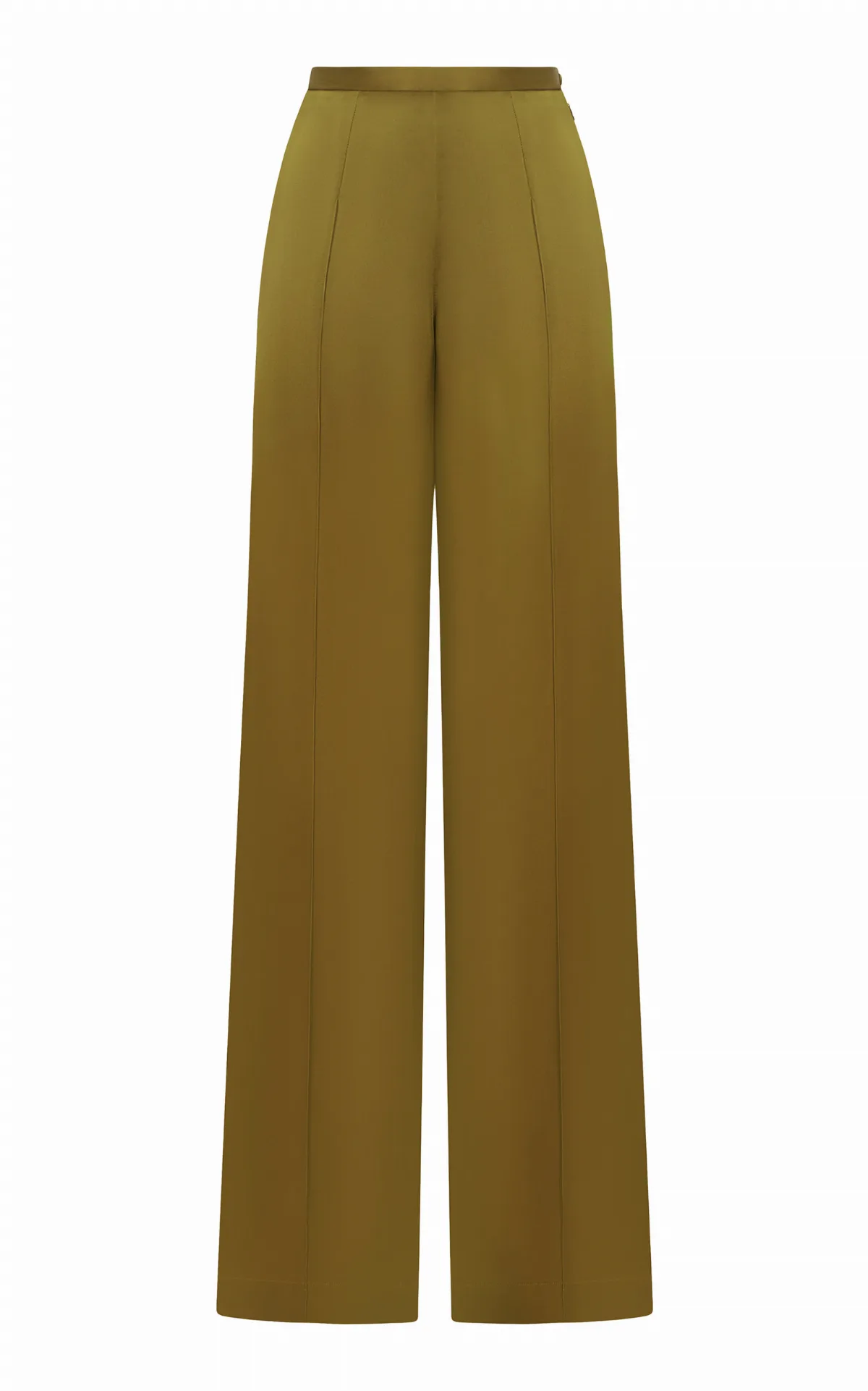 Marlene Satin Wide-Leg Pants
