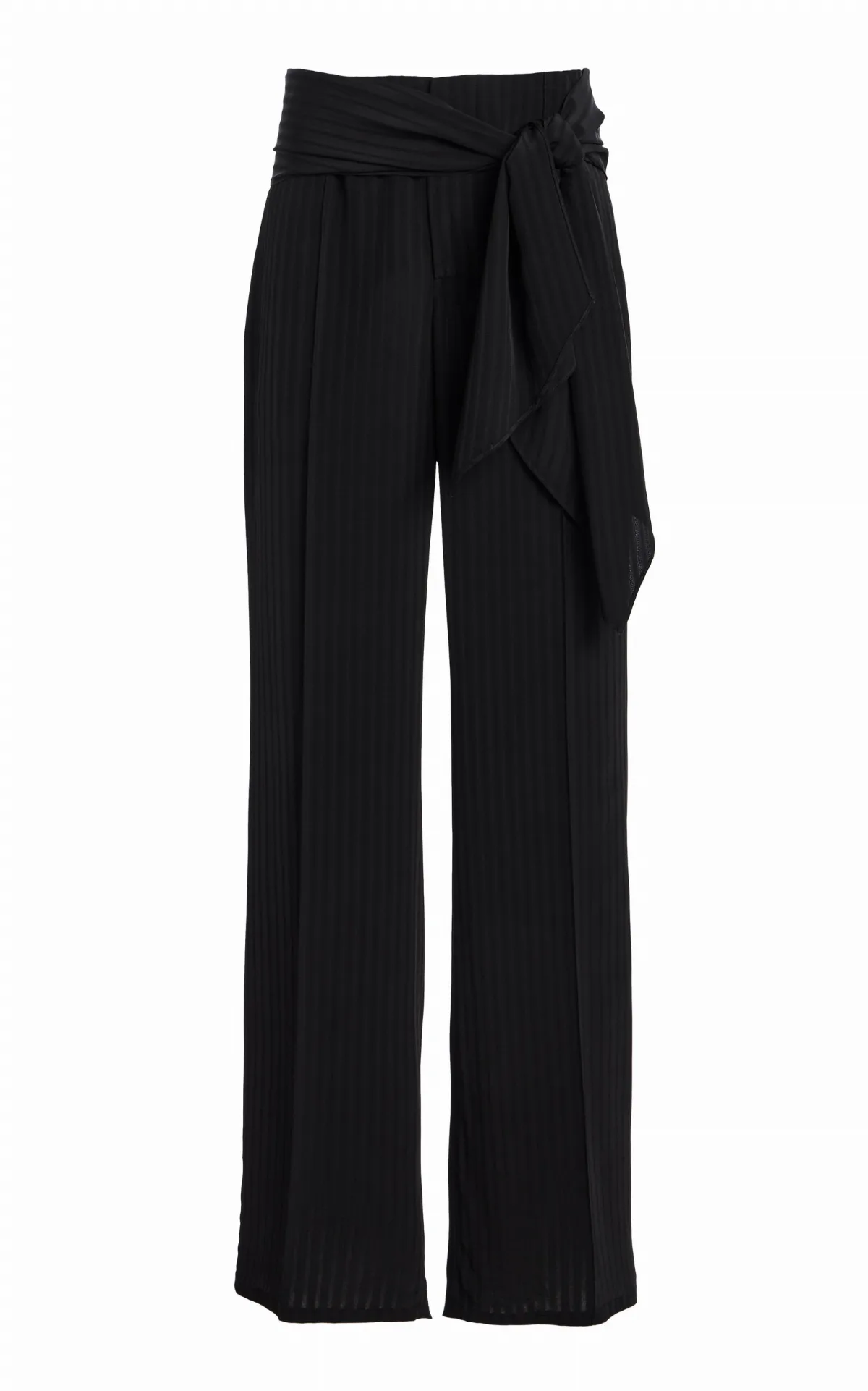 Ulla Wide-Leg Tie-Waist Trousers