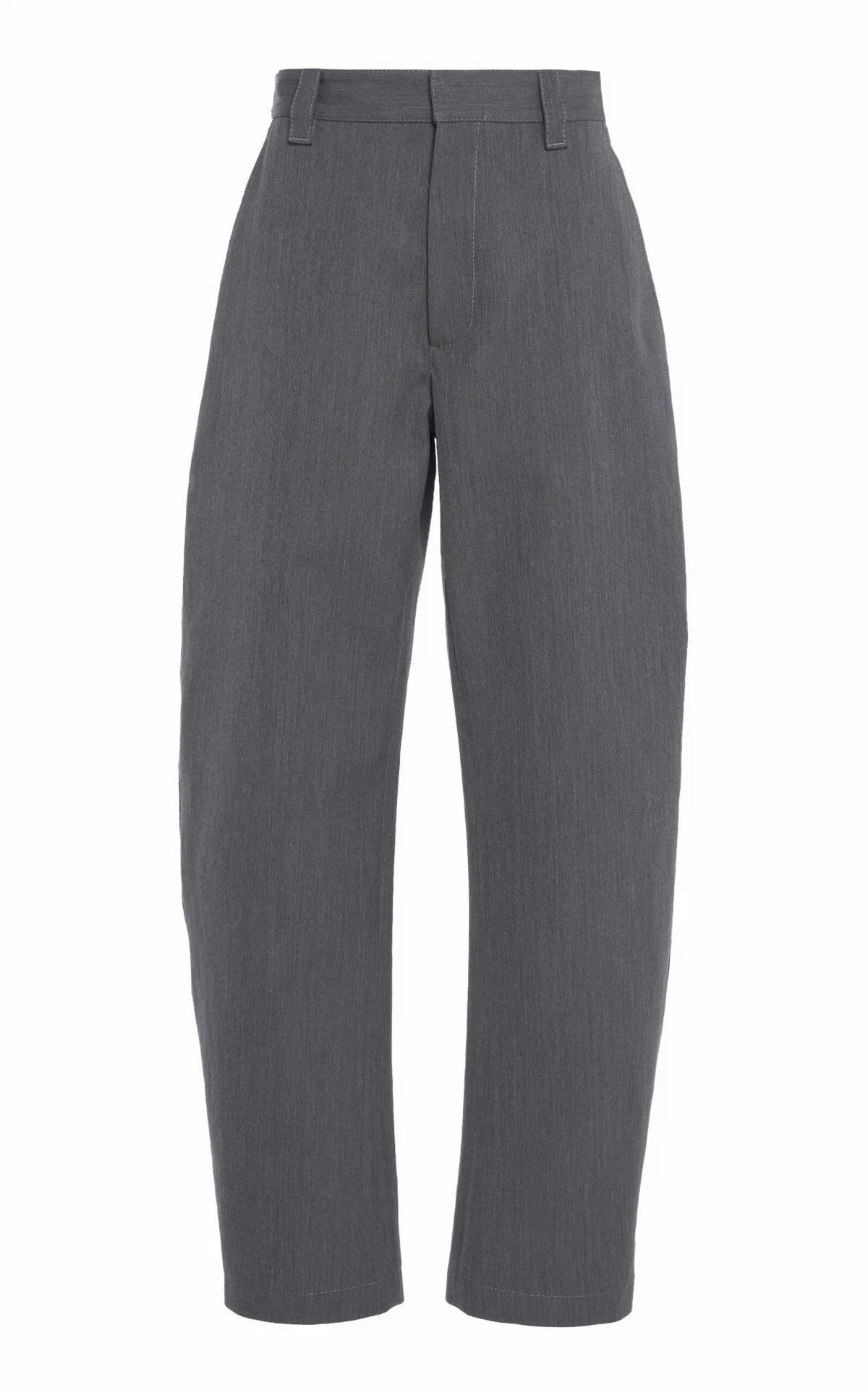 Wool-Cotton Tapered Trousers by Bottega Veneta