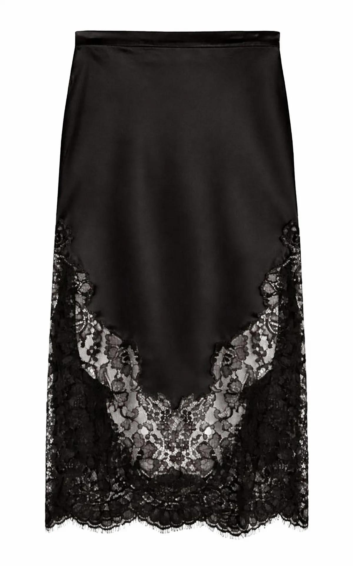 Juliet Lace and Silk Skirt by Fleur du Mal