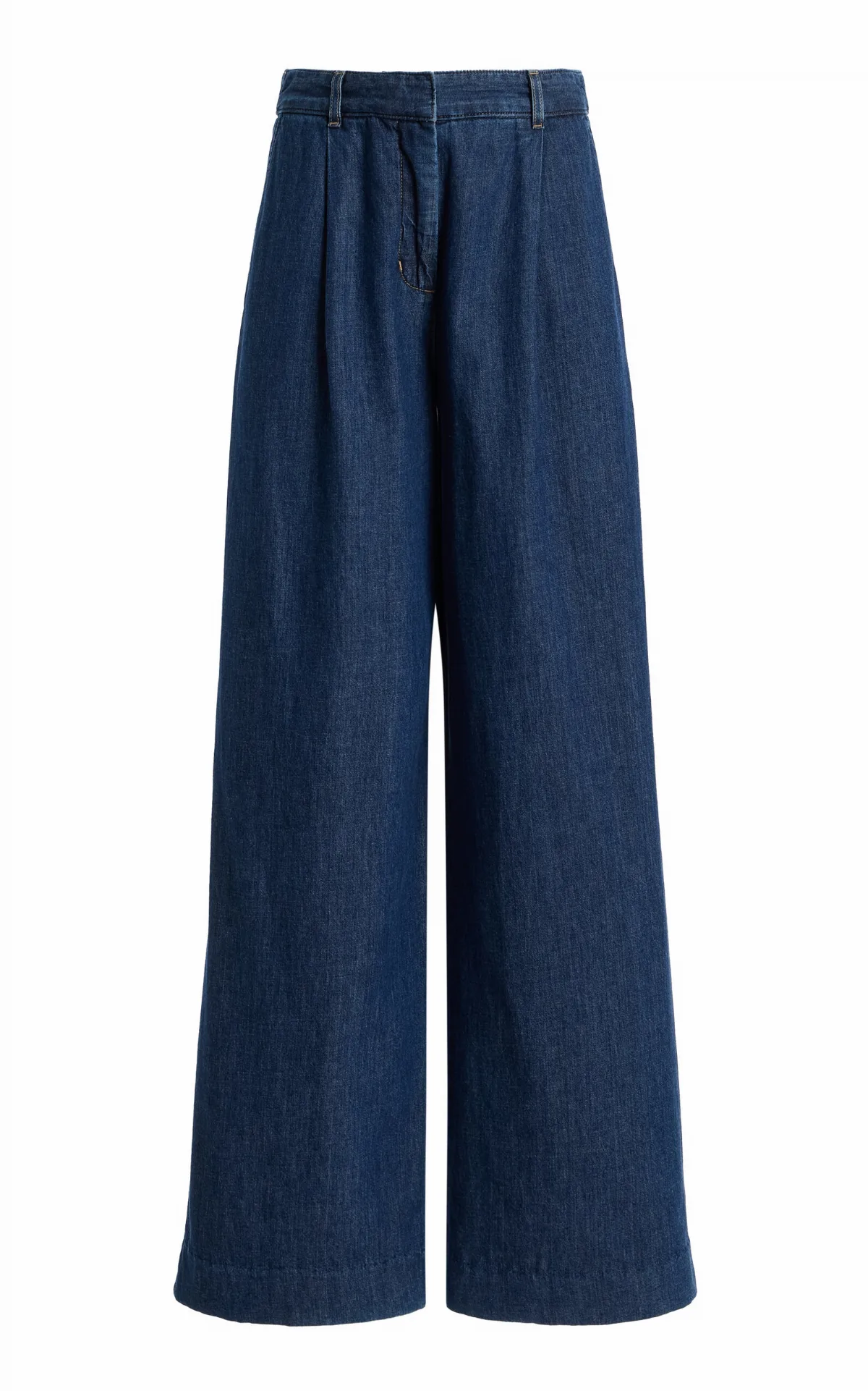 Hudson St Straight-Leg Pants