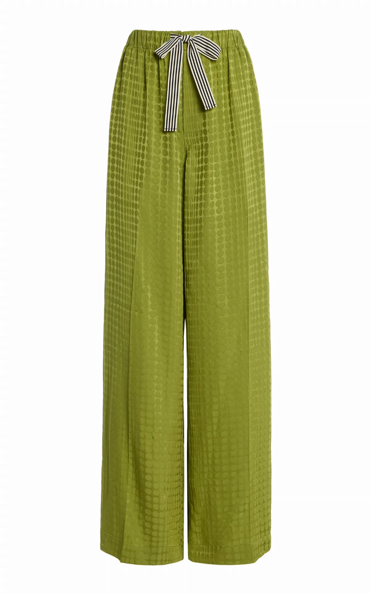 Wiggle Dot Jacquard Relaxed Pants by Christopher John Rogers