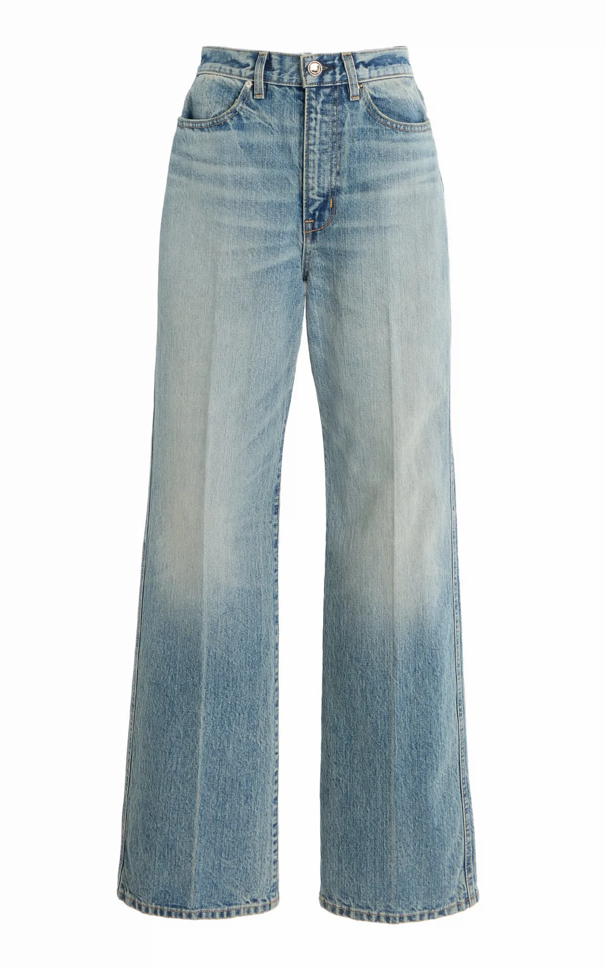 Exclusive The Quinn Rigid High-Rise Straight-Leg Jeans