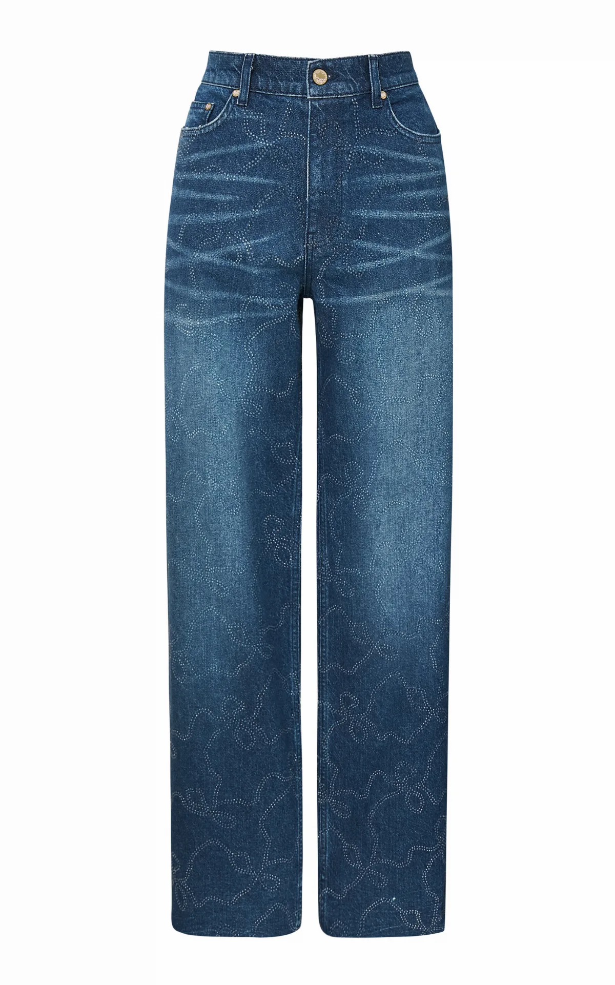 Dessa Crystal Bow Jeans