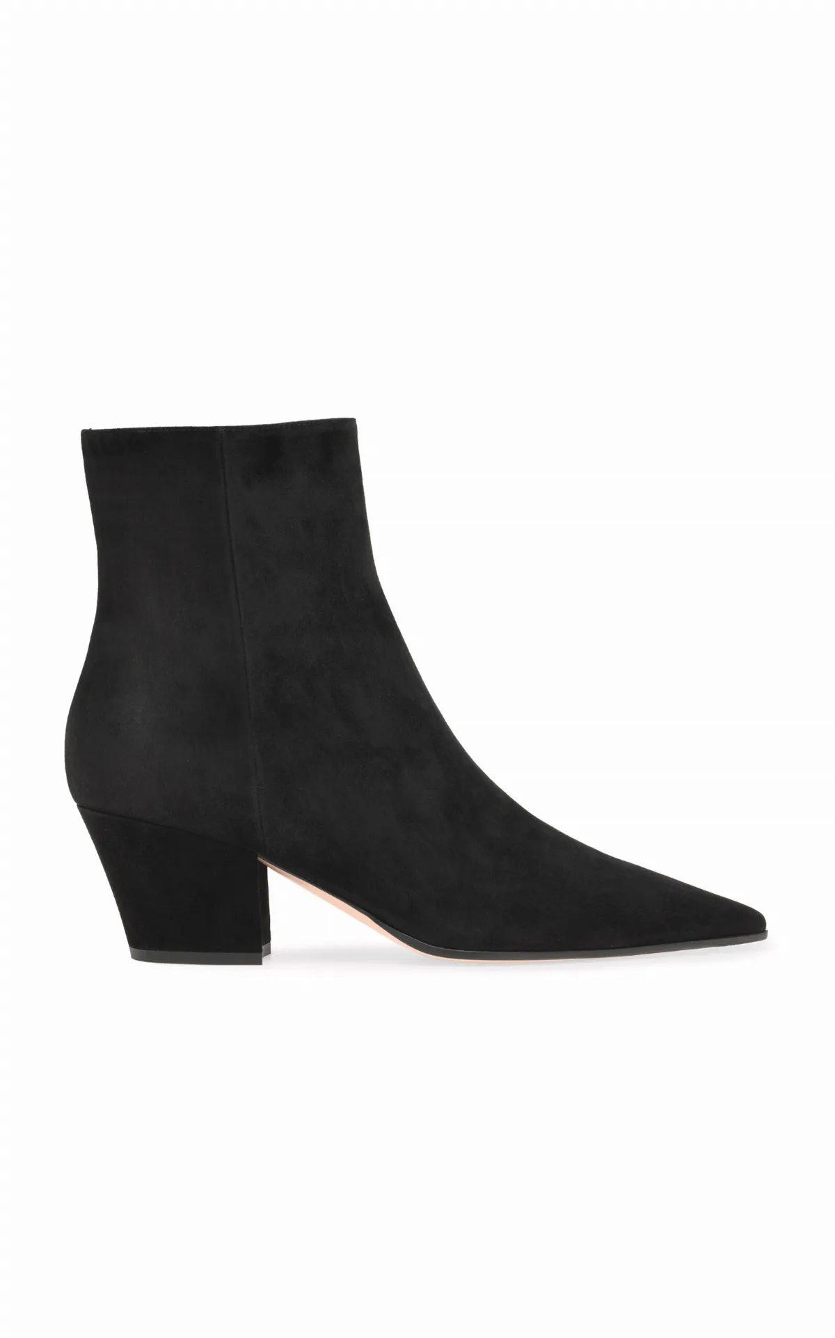 Keinna Suede Western Ankle Boots