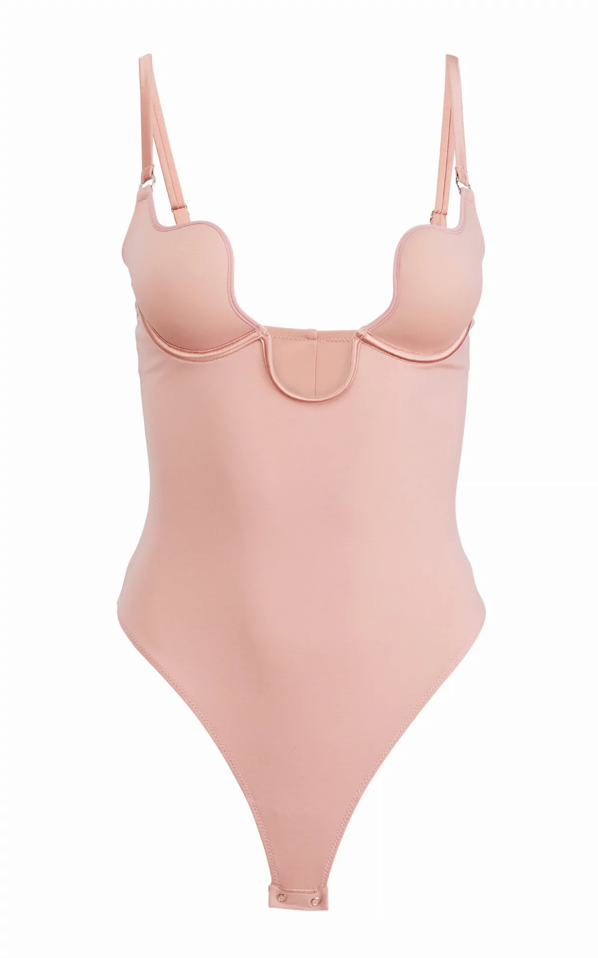 Le Stretch Micro Plunge Bodysuit by Fleur du Mal