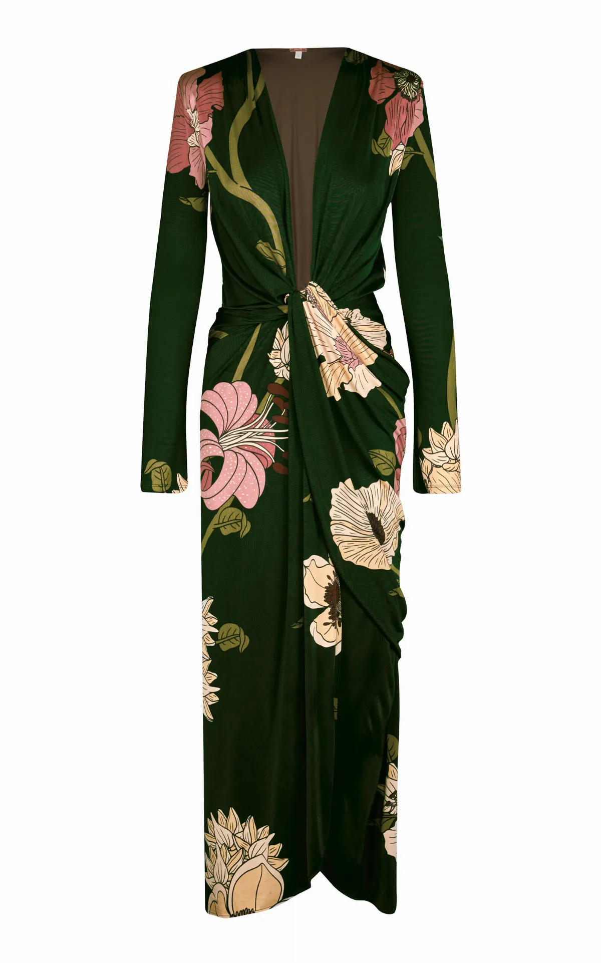 Oasis Draped Midi Dress