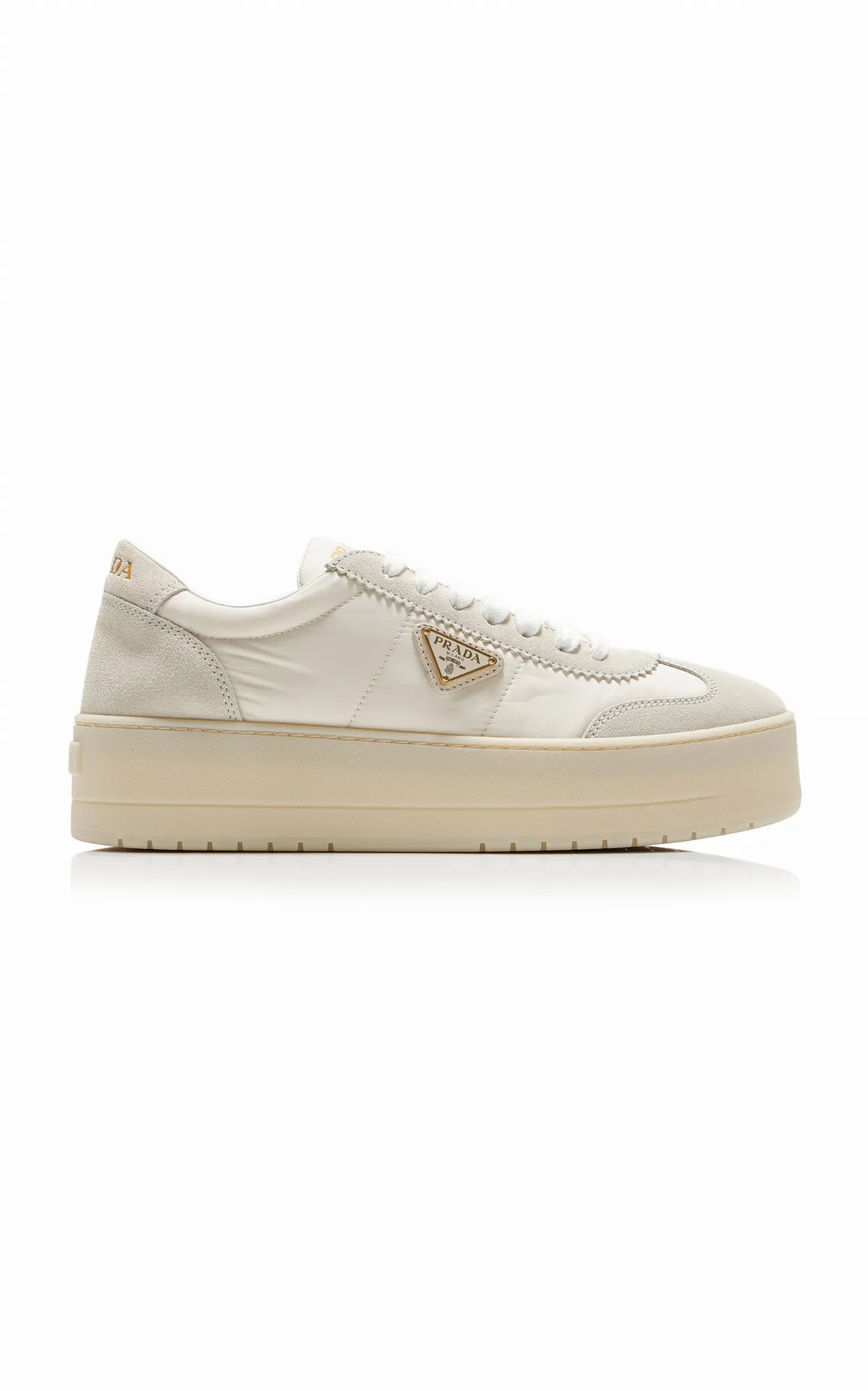 Downtown Platform Suede Sneakers