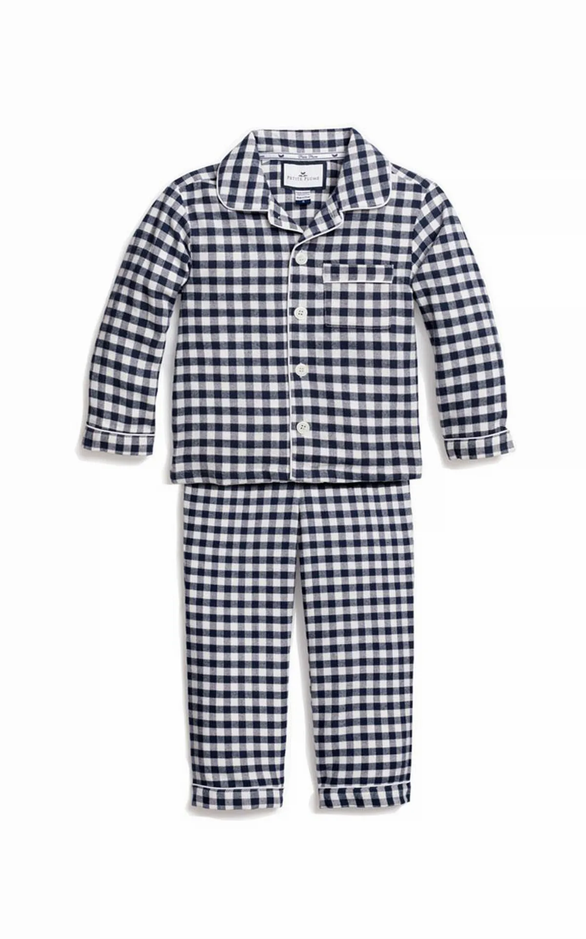Kids' Gingham Pajama Set by Petite Plume