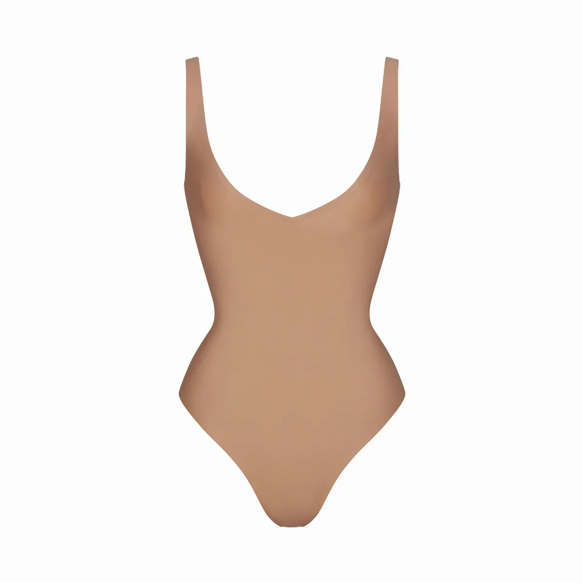 Unlined Plunge Thong Bodysuit - Body