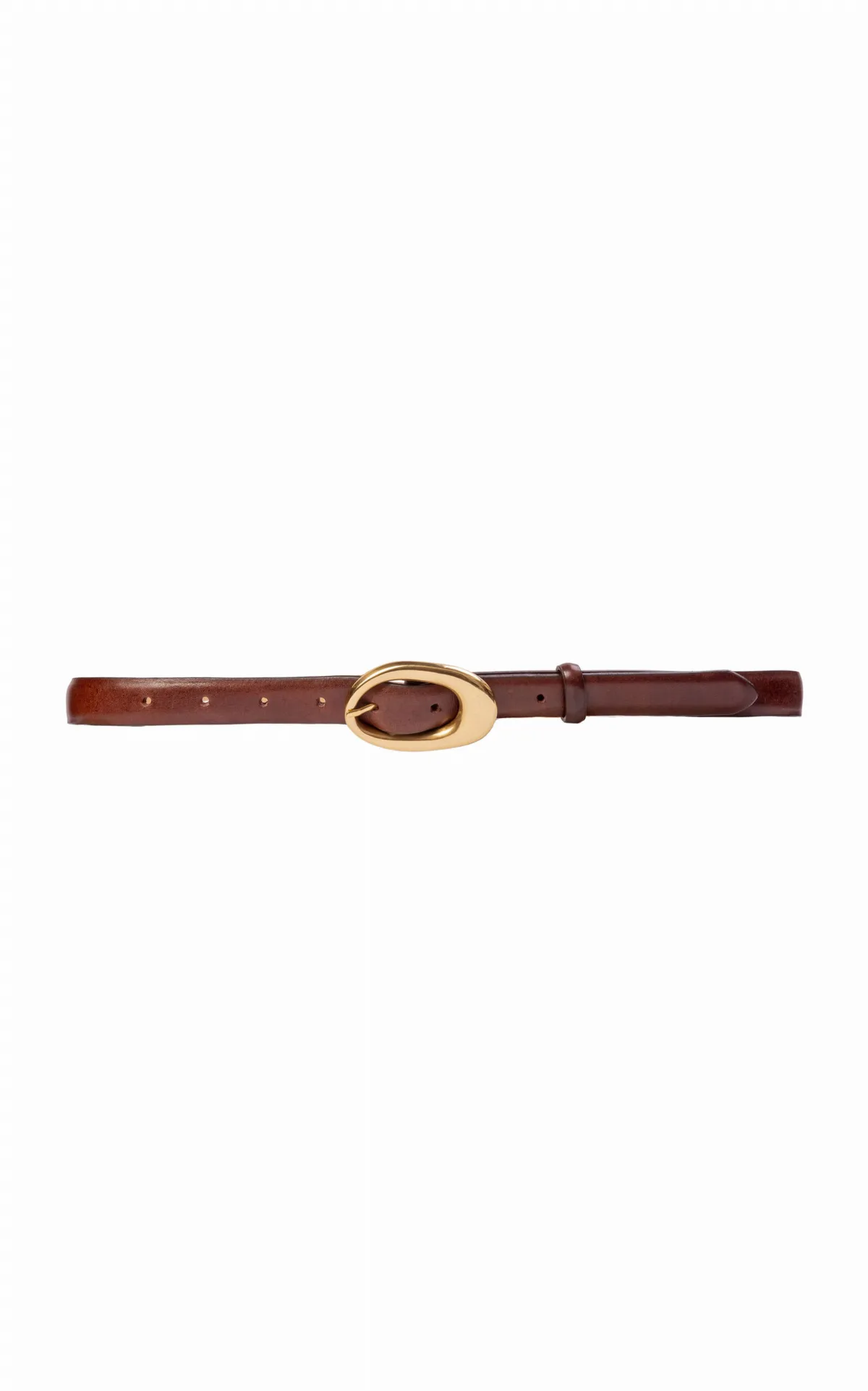 Oval Leather Belt