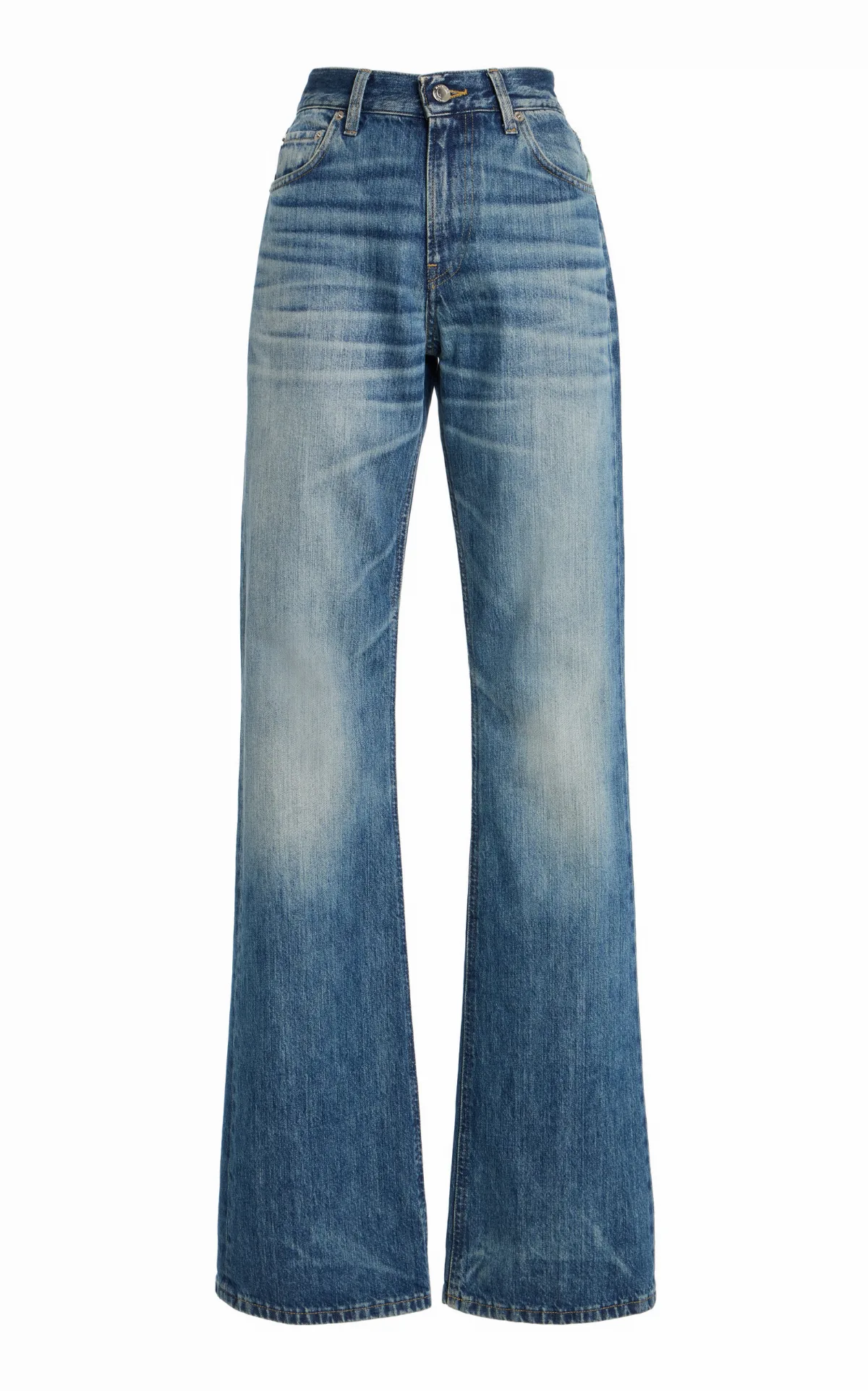 Flora Rigid High-Rise Flared Jeans