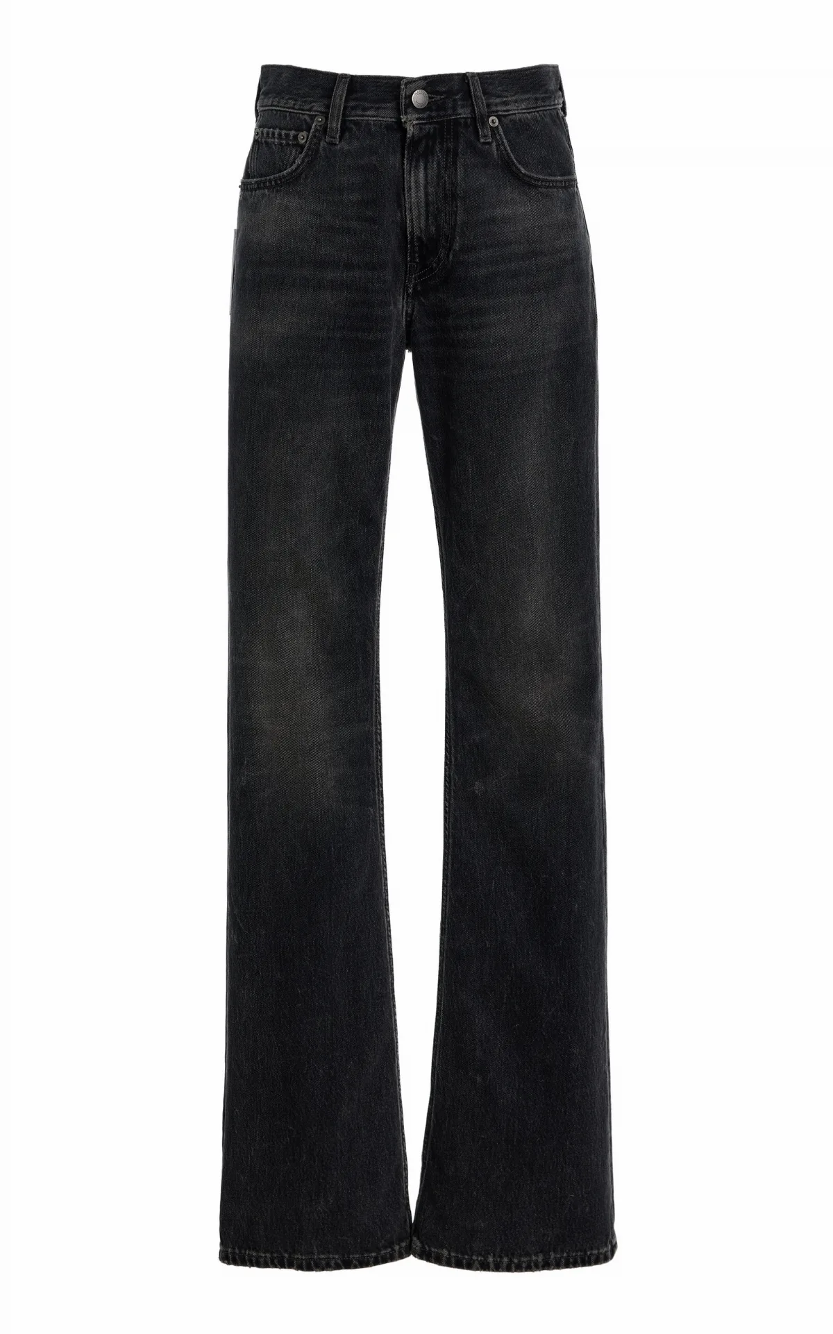 Flora Rigid High-Rise Flared Jeans by HAIKURE
