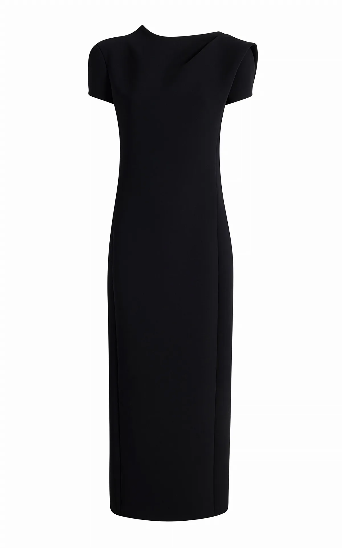 Iryl Open-Back Crepe Maxi Dress