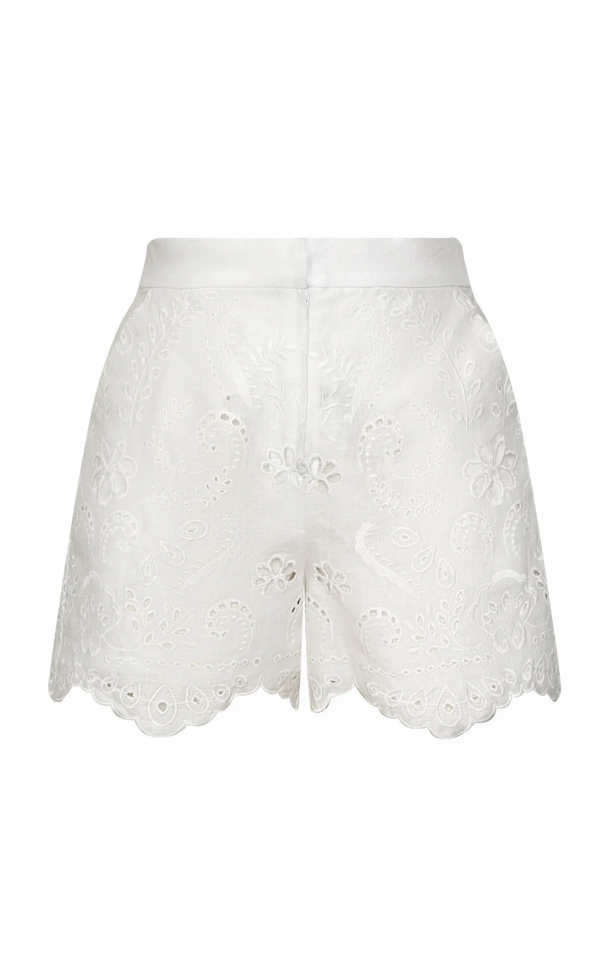Liaraa Eyelet Linen Shorts