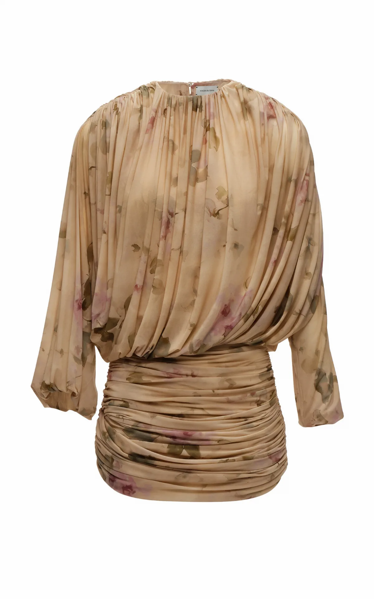 Draped Jersey Mini Dress by Magda Butrym