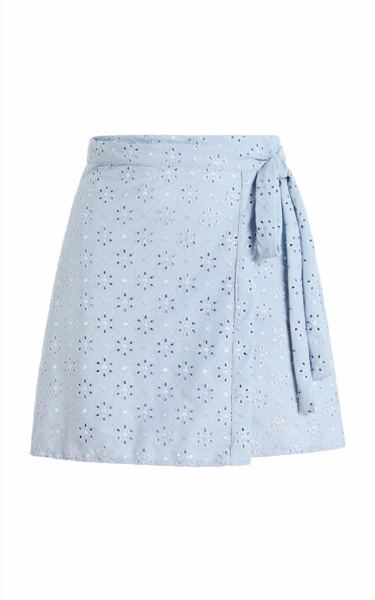 Broderie Anglaise Wrap Skirt by JUILLET SWIMWEAR