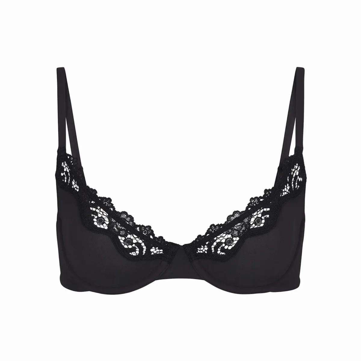 Unlined Scoop Bra - Fits Everybody Lace