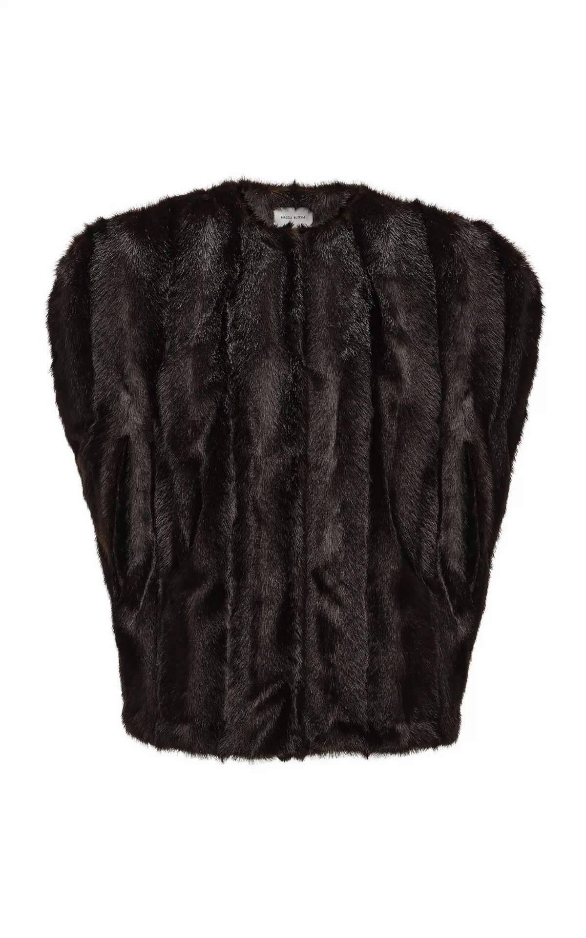 Faux Fur Cape by Magda Butrym