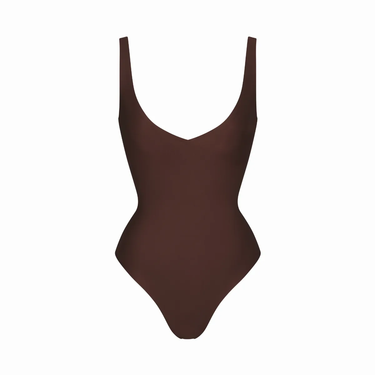 Unlined Plunge Thong Bodysuit - Body