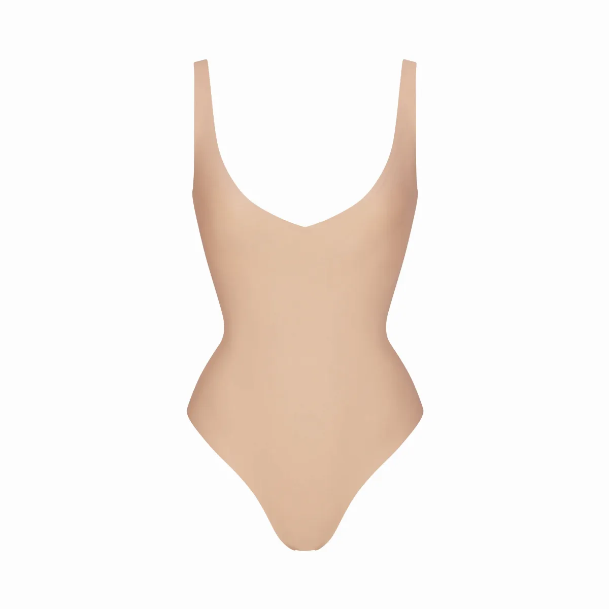 Unlined Plunge Thong Bodysuit - Body