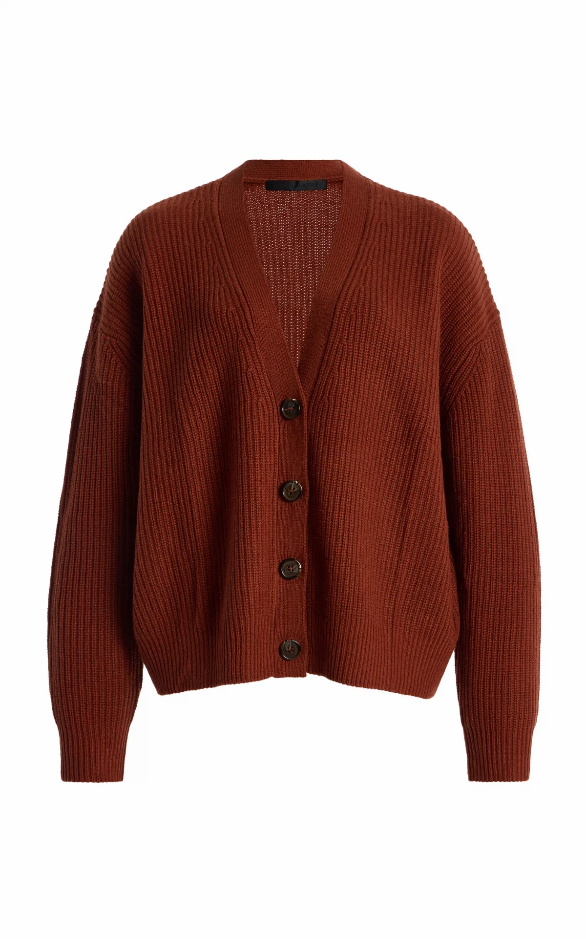 Cropped Cashmere Cocoon Cardigan