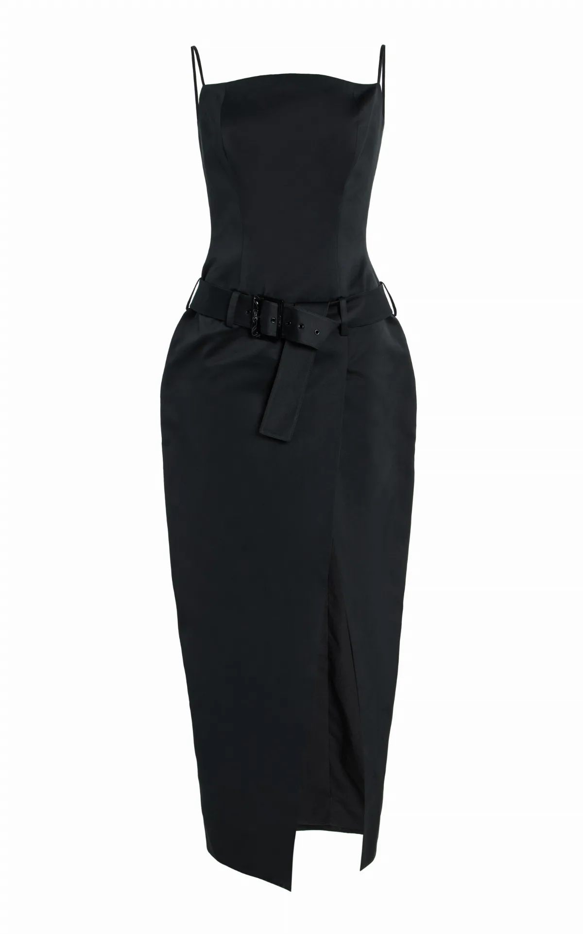 Julie Satin Midi Dress