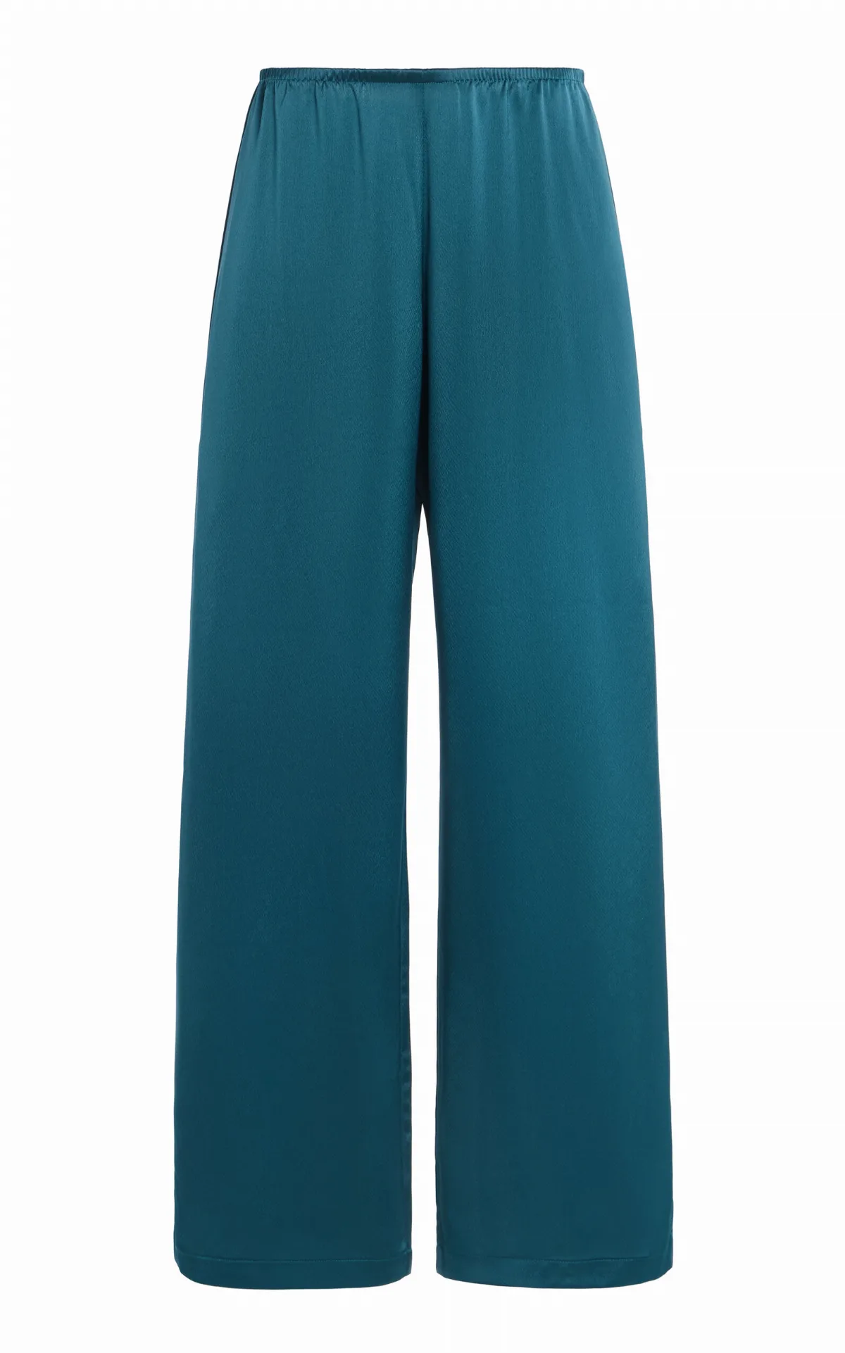 Barb Satin Wide-Leg Pants by Leset