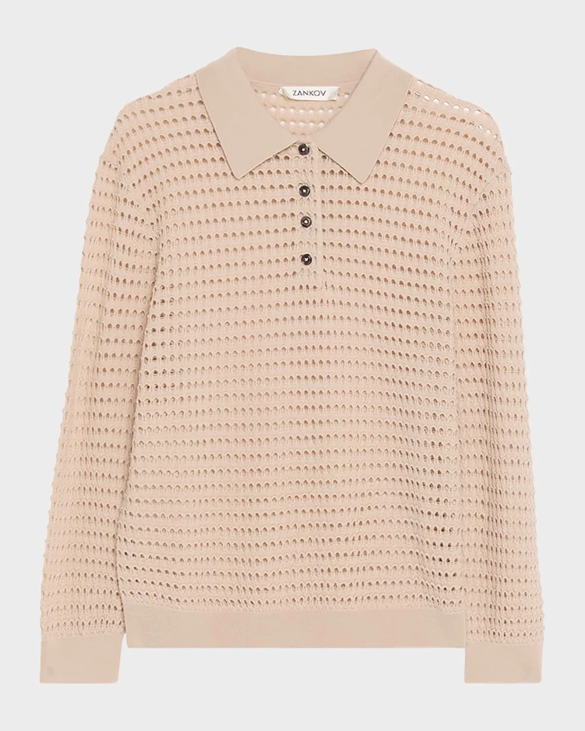 Long-Sleeve Polo