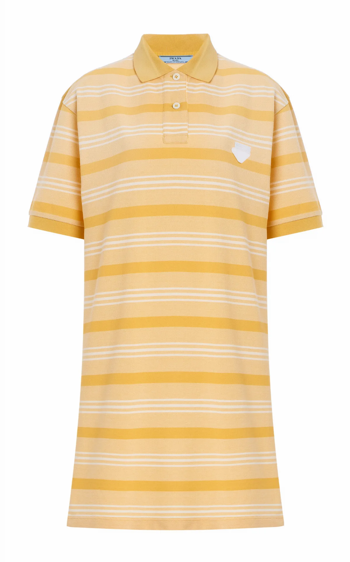 Cotton Pique Mini Dress by Prada