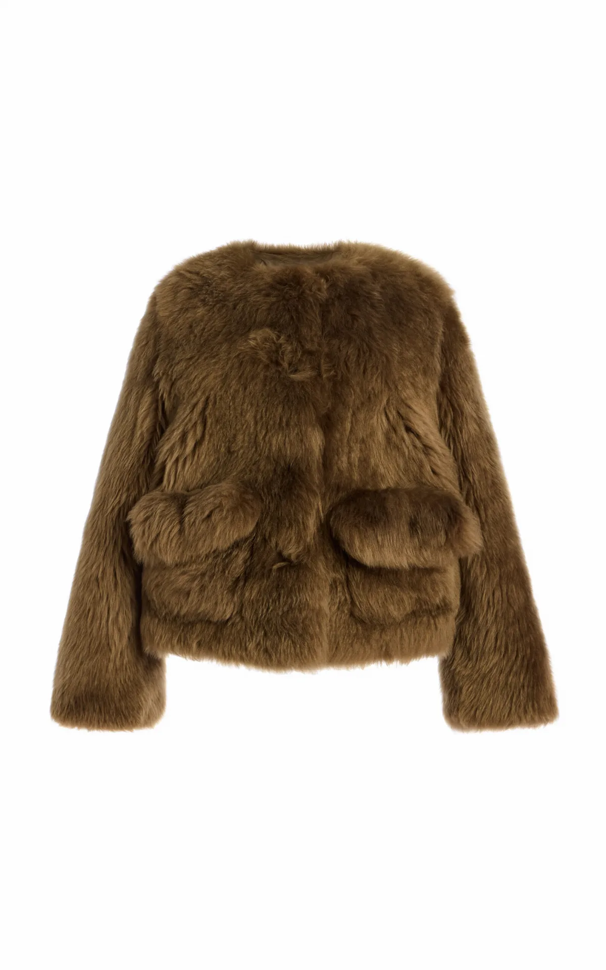 Maury Shearling Short Coat