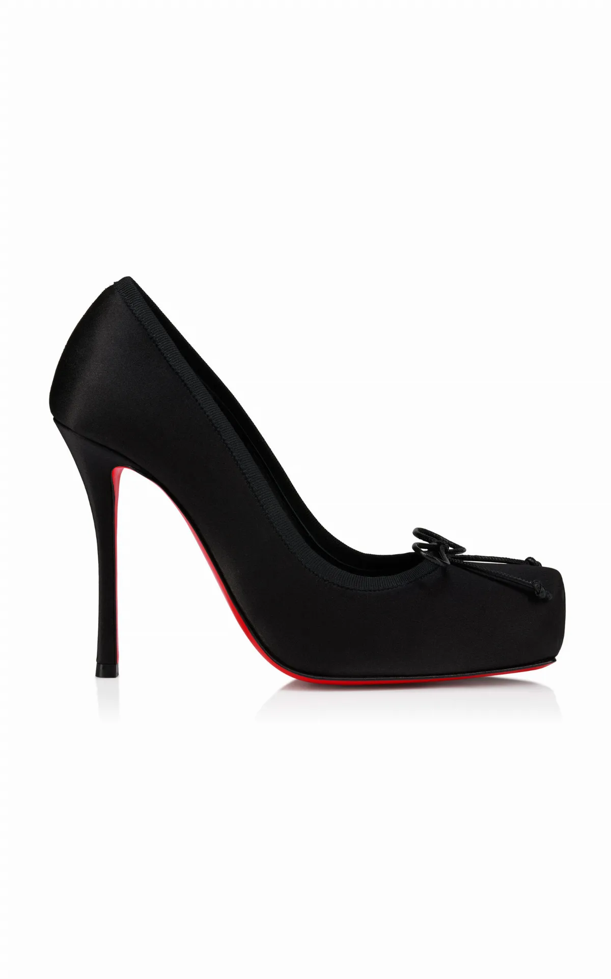 Cassia Nodo 100mm Crepe-Satin Pumps
