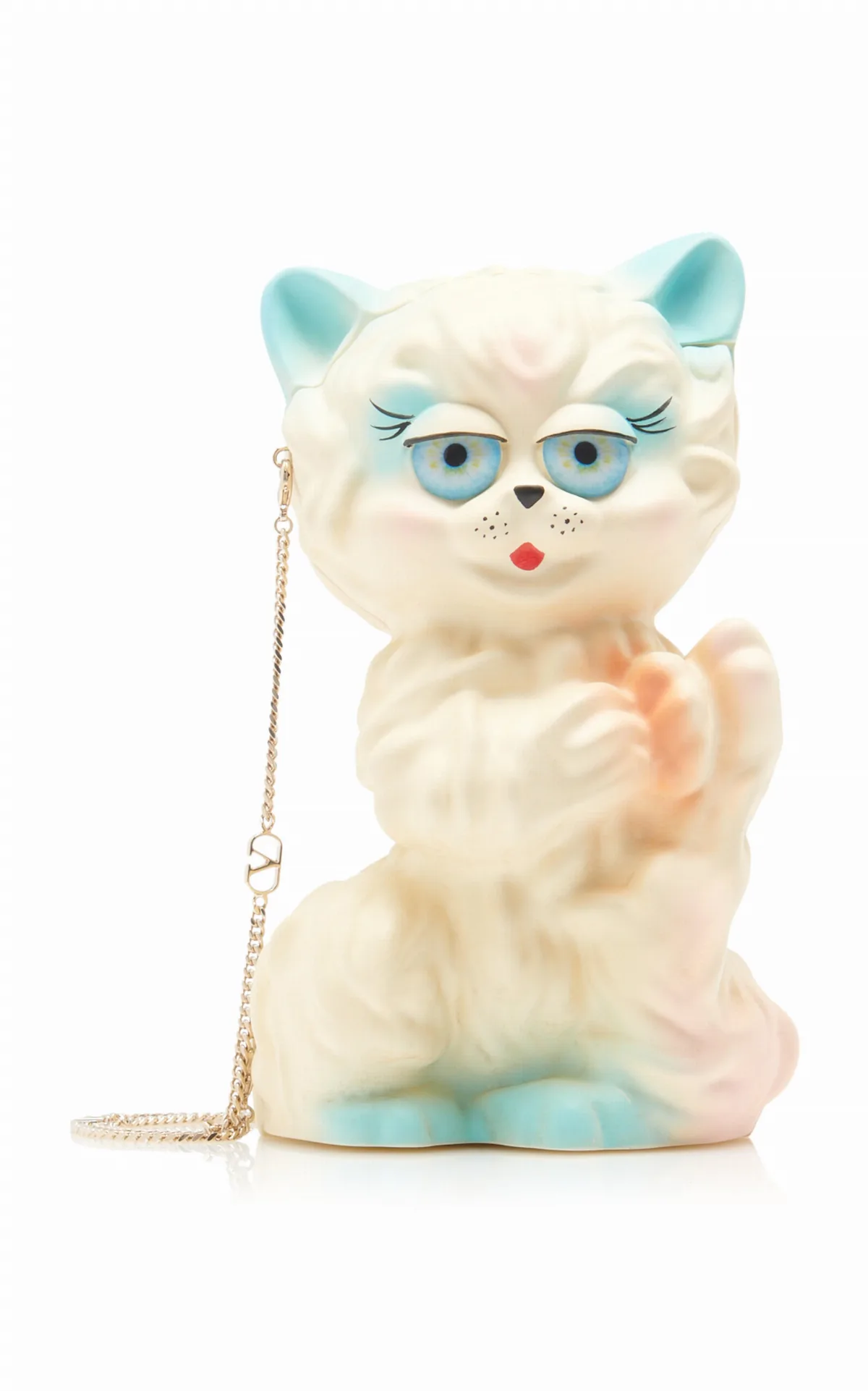 Hand-Painted Cat Clutch