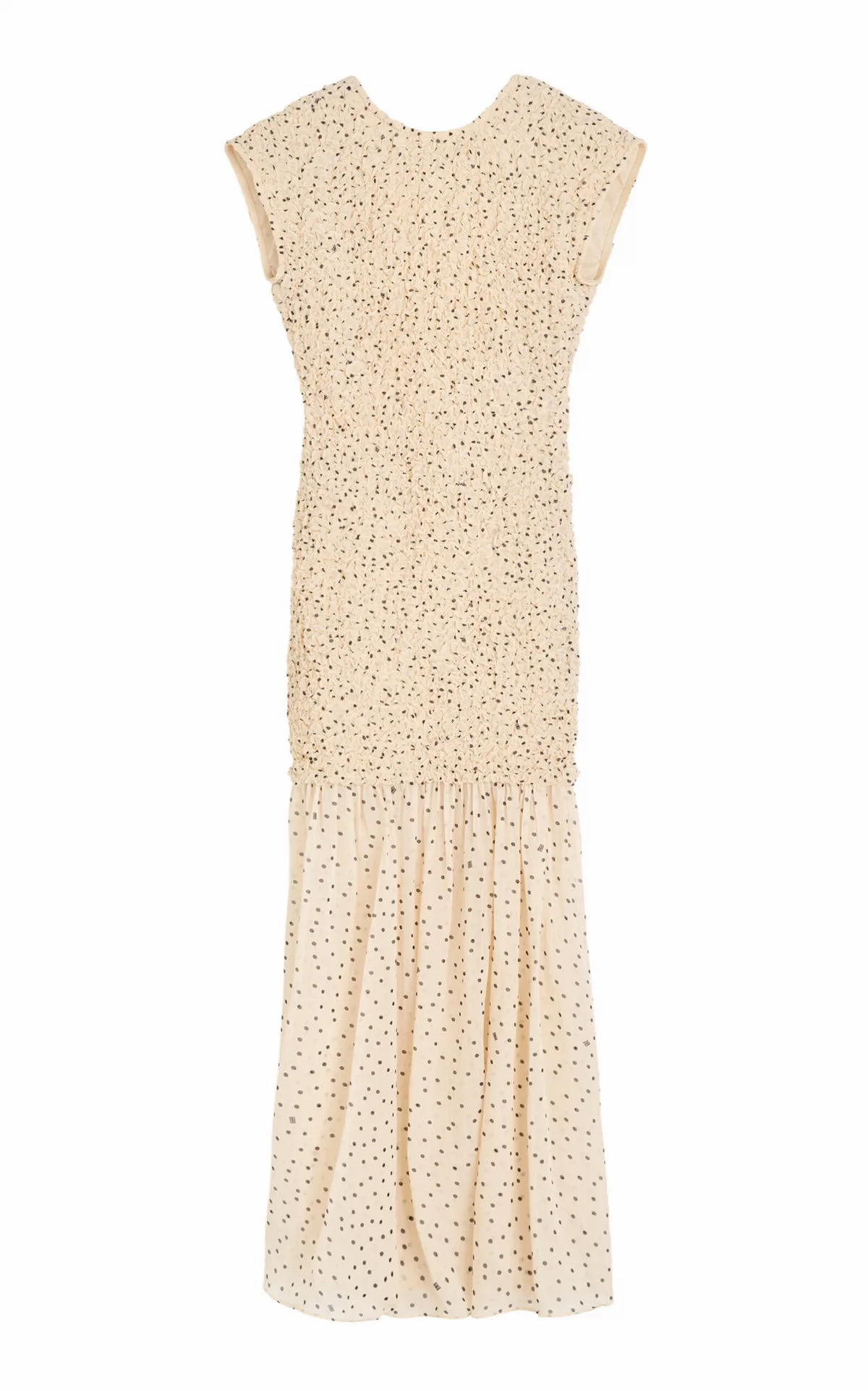 Corinna Shirred Maxi Dress