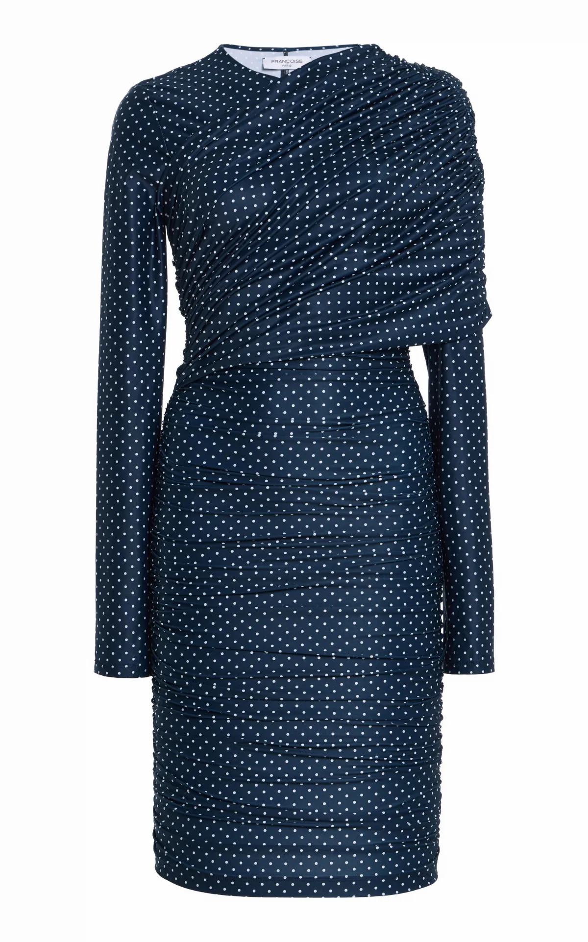 Violette Draped Mini Dress by FRANOISE