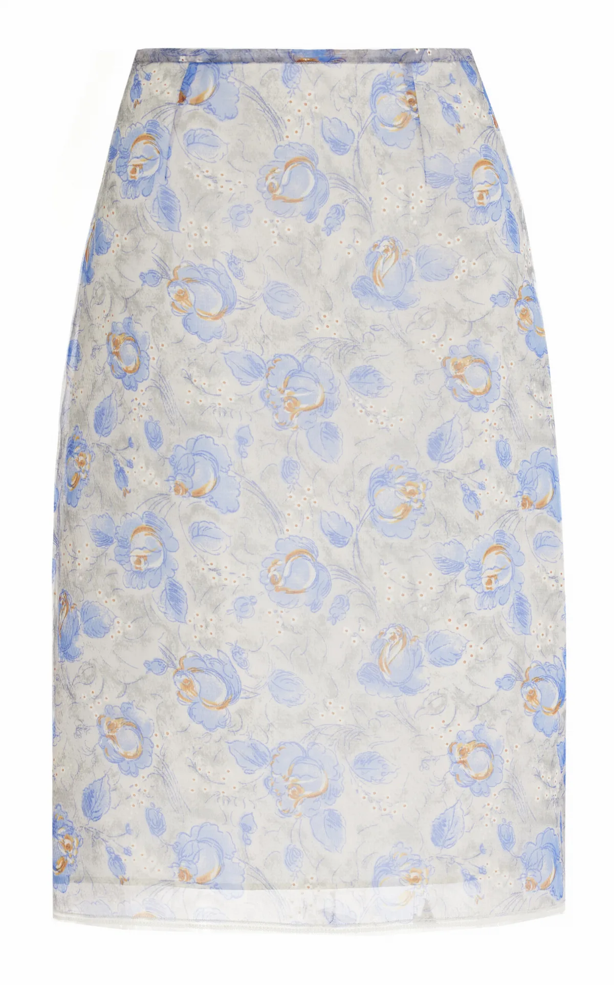 Peony Nylon Skirt