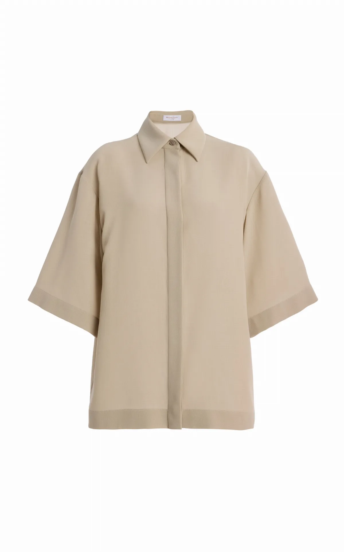 Wool Crepe Shirt