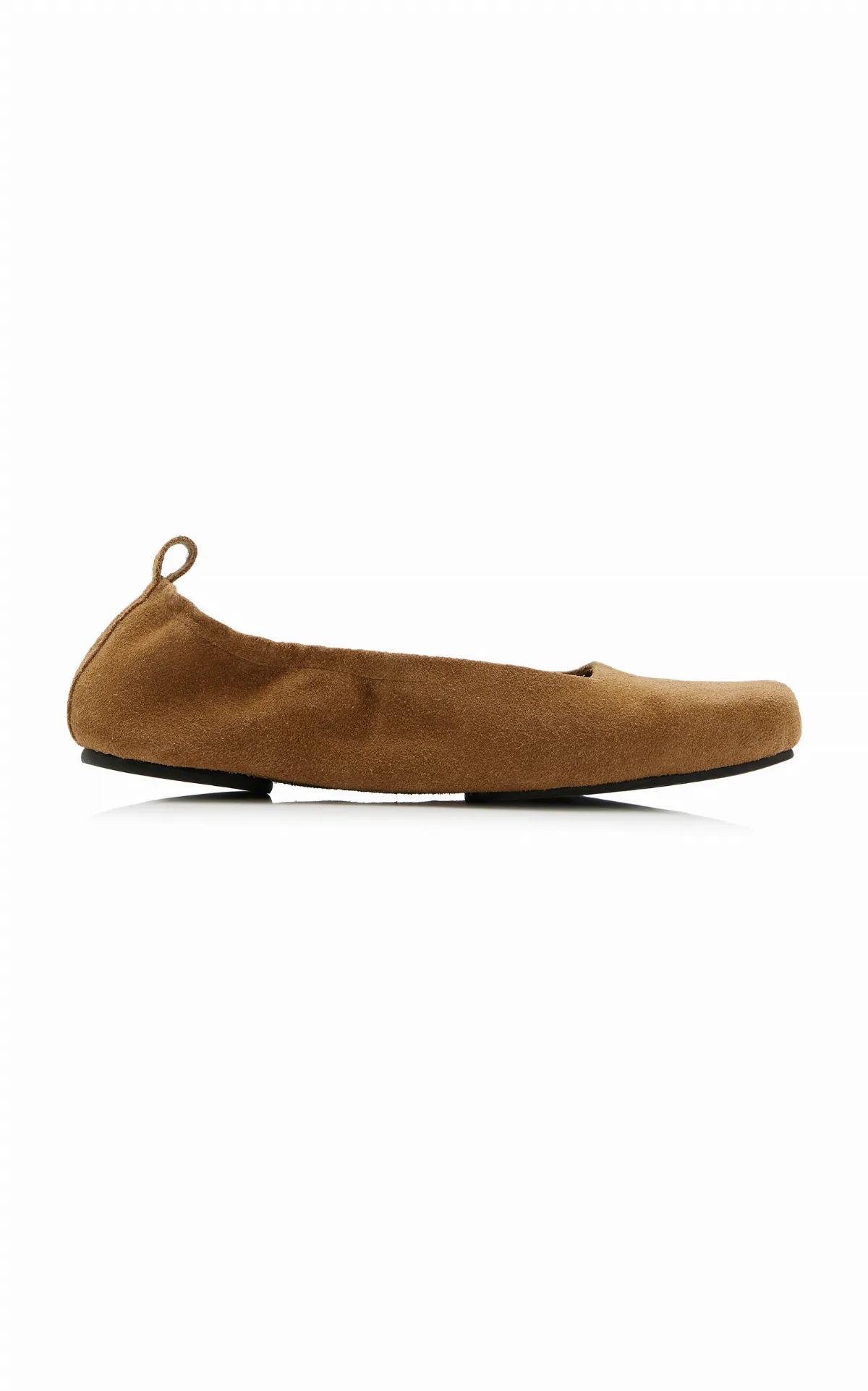 Suede Ballet Flats