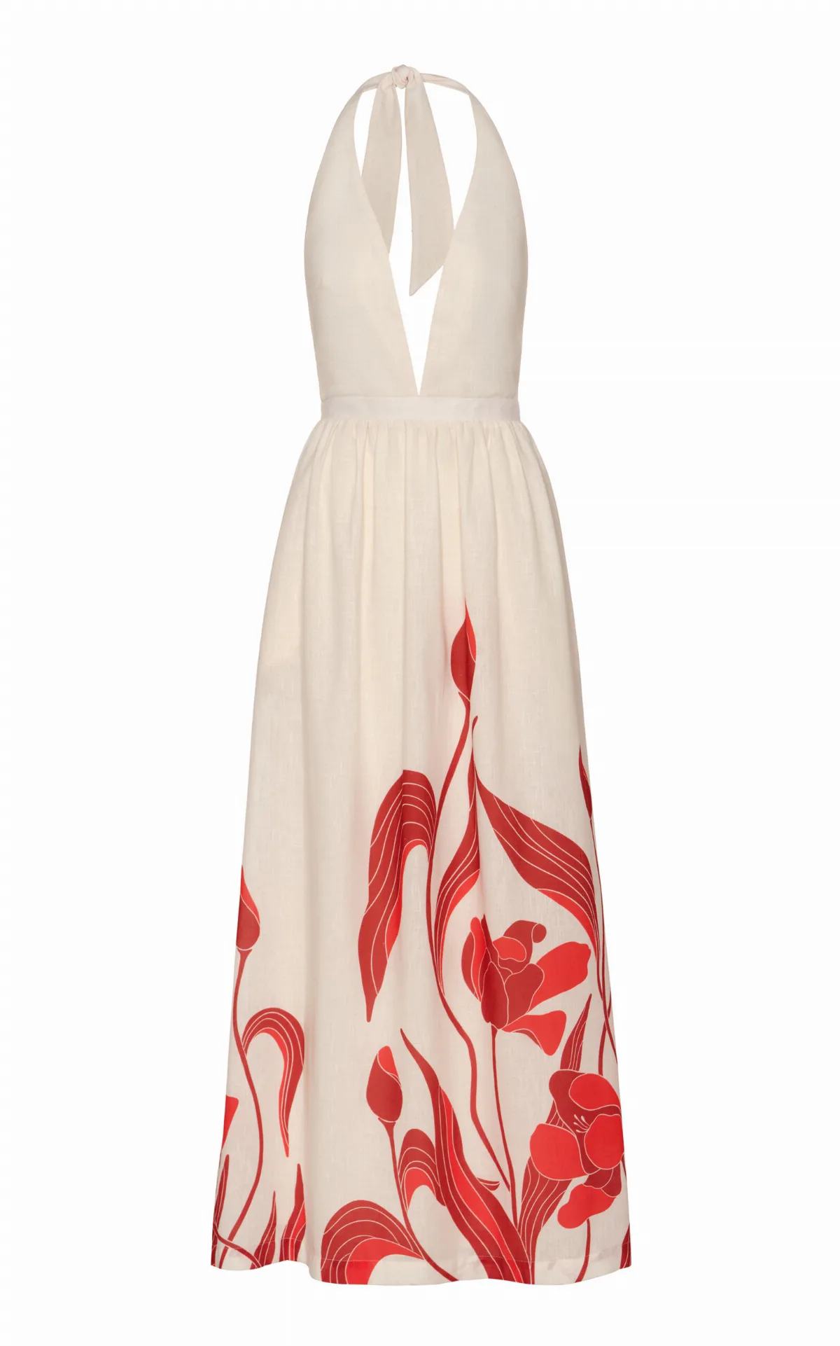 Mi Esplendor Linen Gown