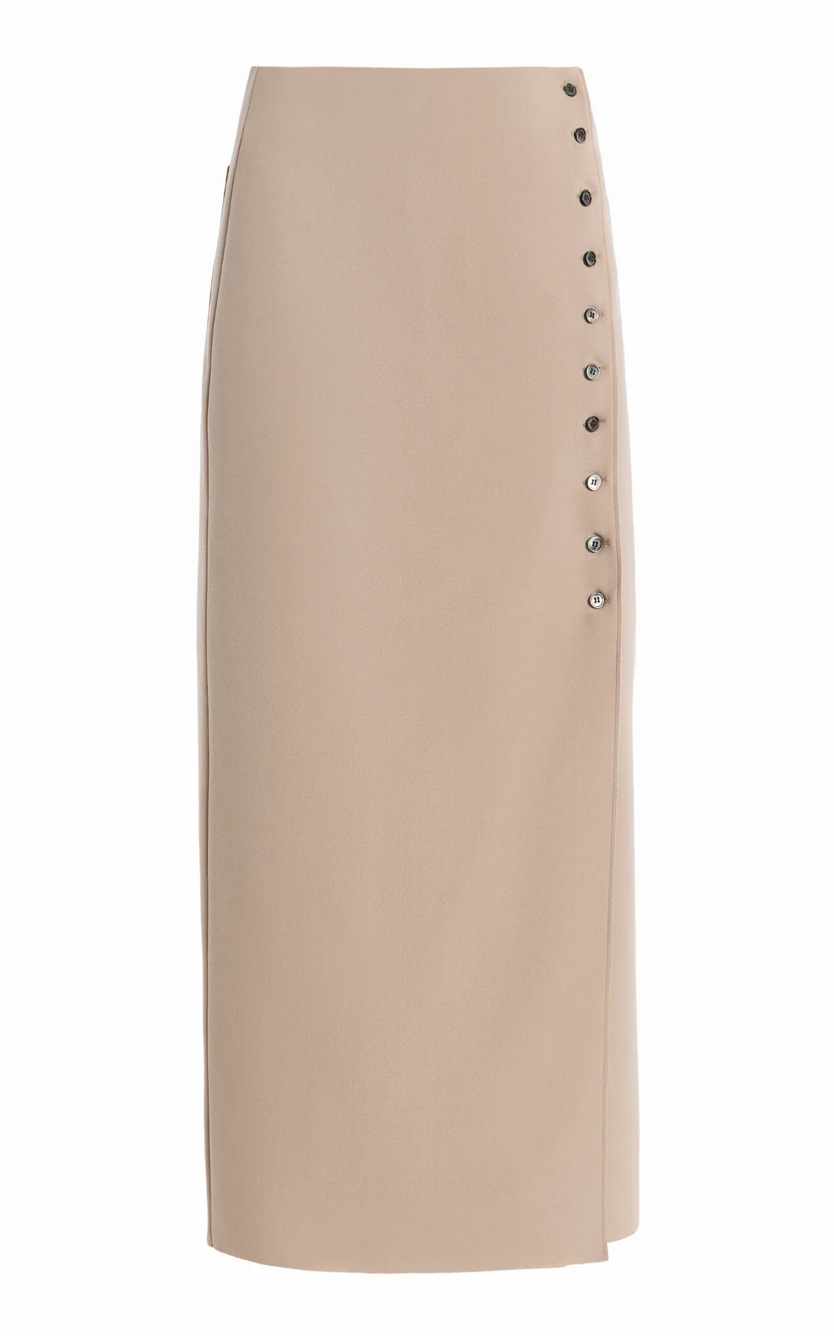 Lay2 Button Wrapped Skirt