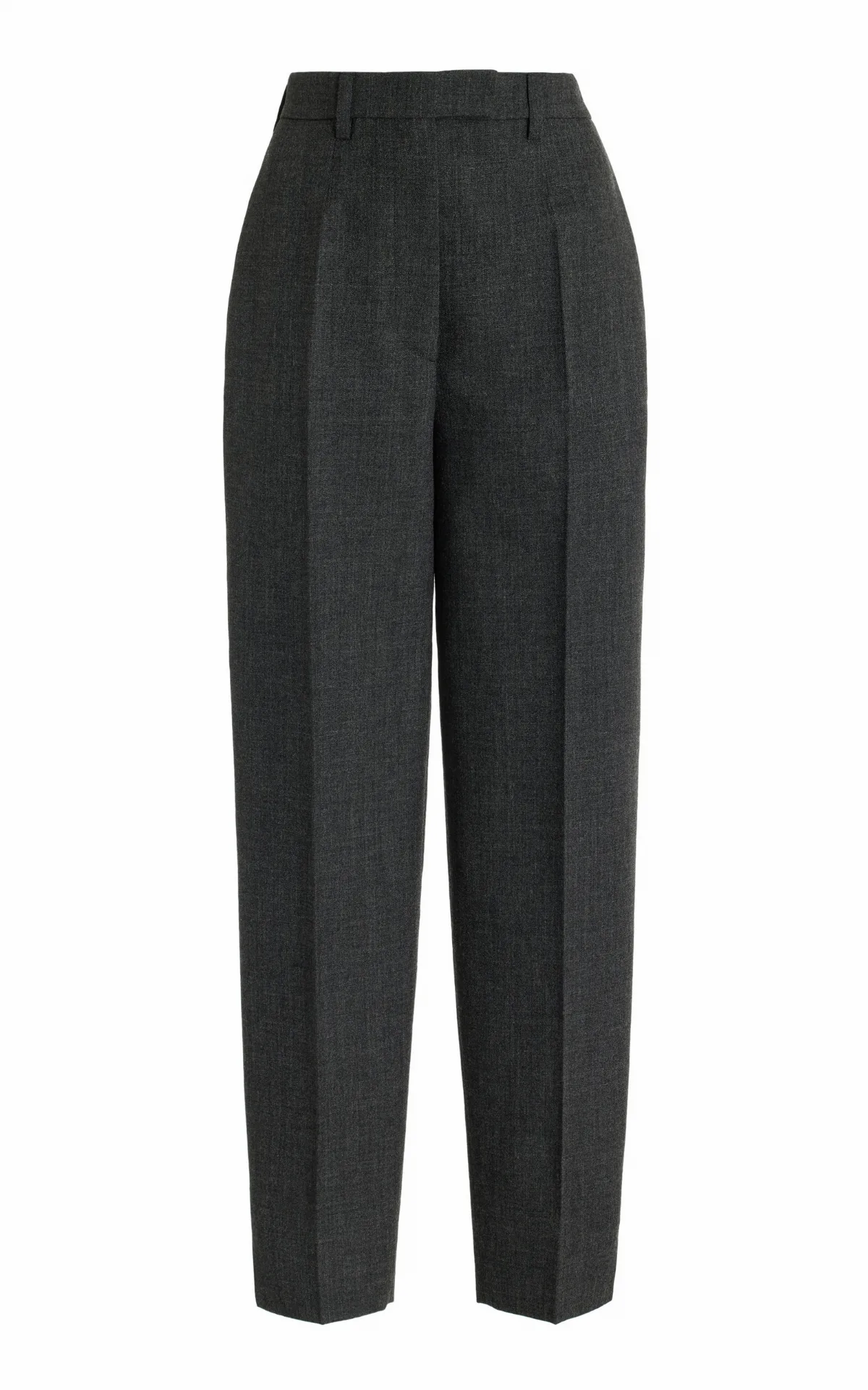 Tapered Wool Trousers