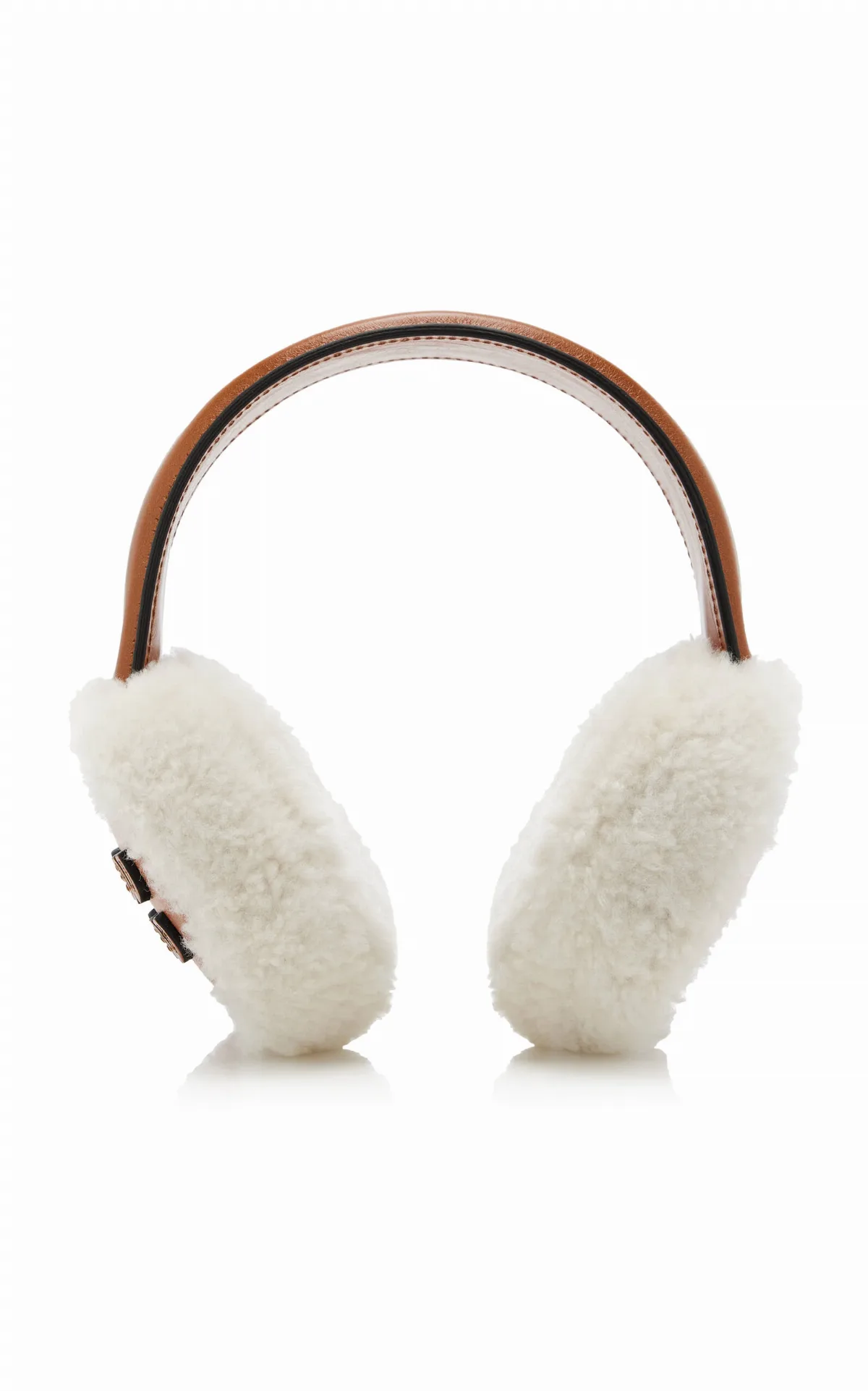 Shearling Earmuffs by Miu Miu