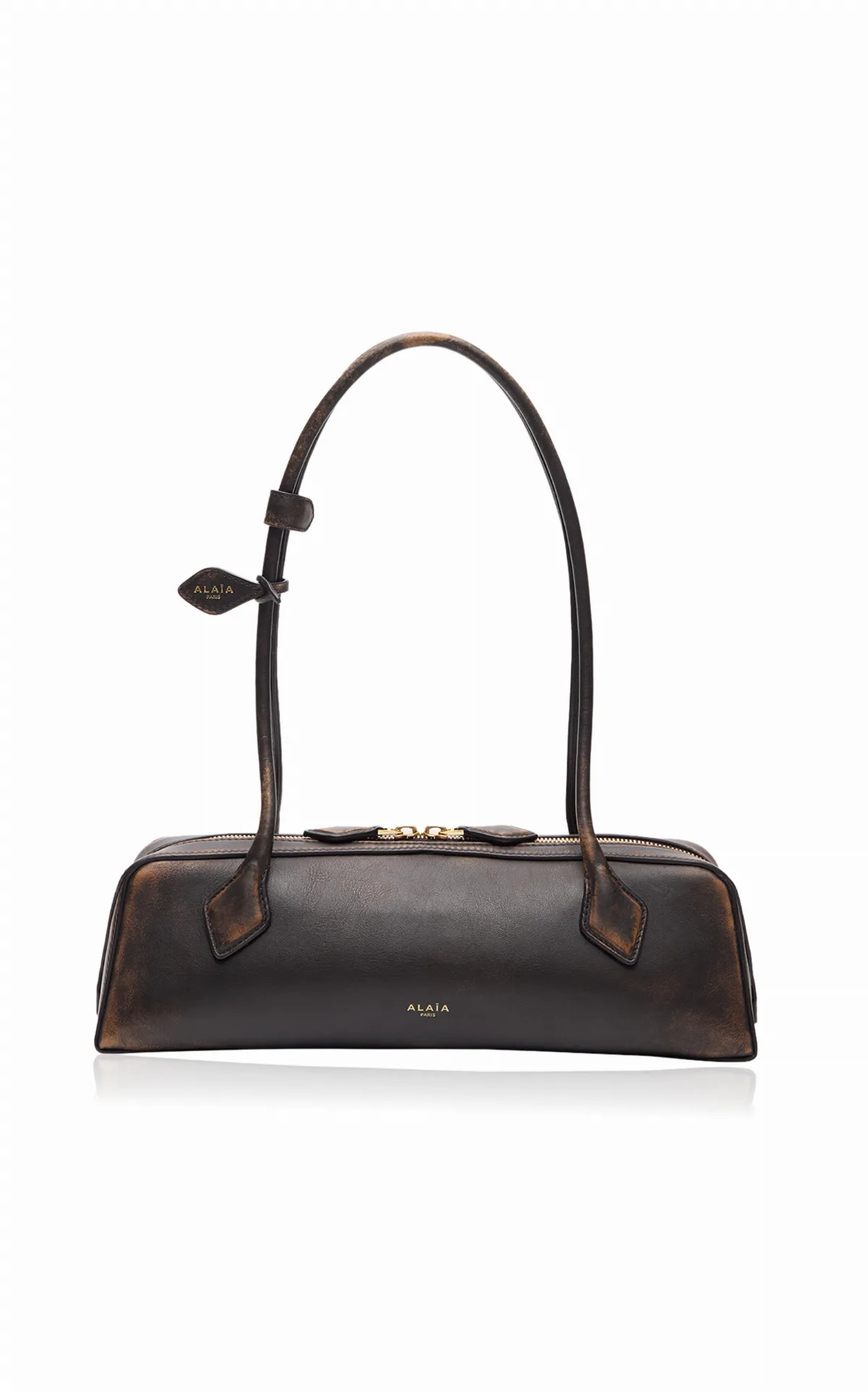 Le Teckel Medium Leather Shoulder Bag