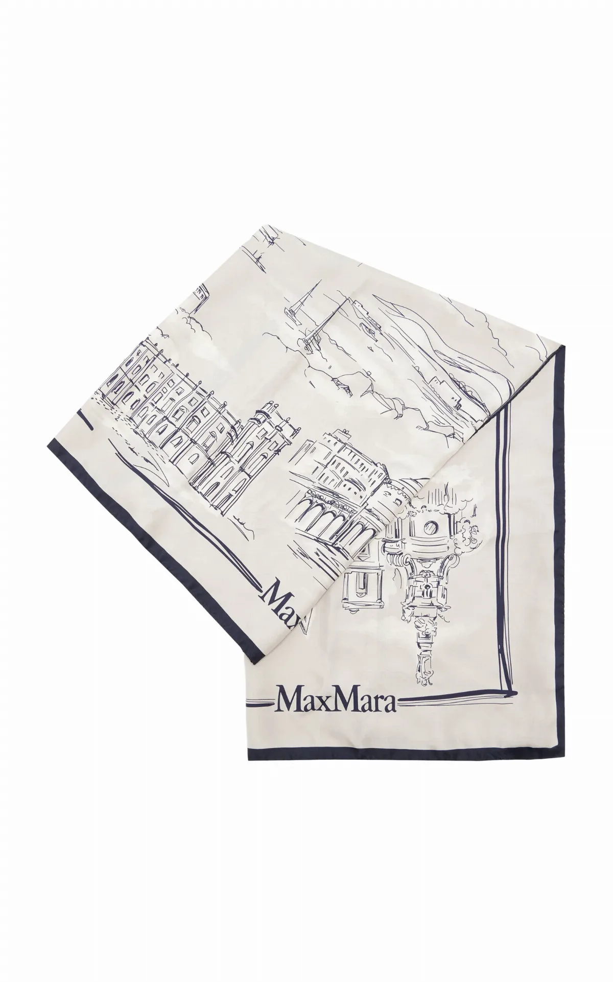 Alpaca-Cashmere Stole by Max Mara