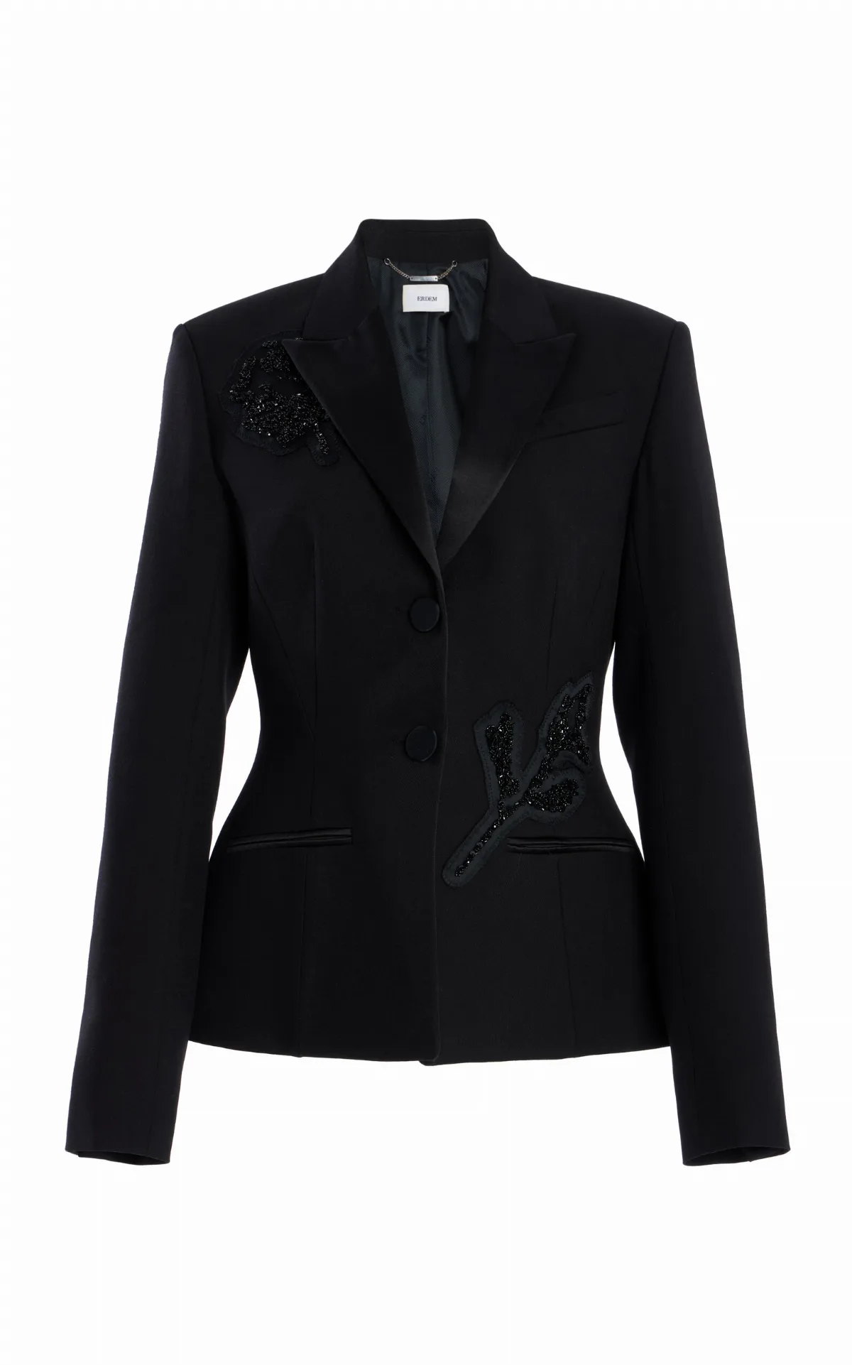 Embellished Wool Blazer
