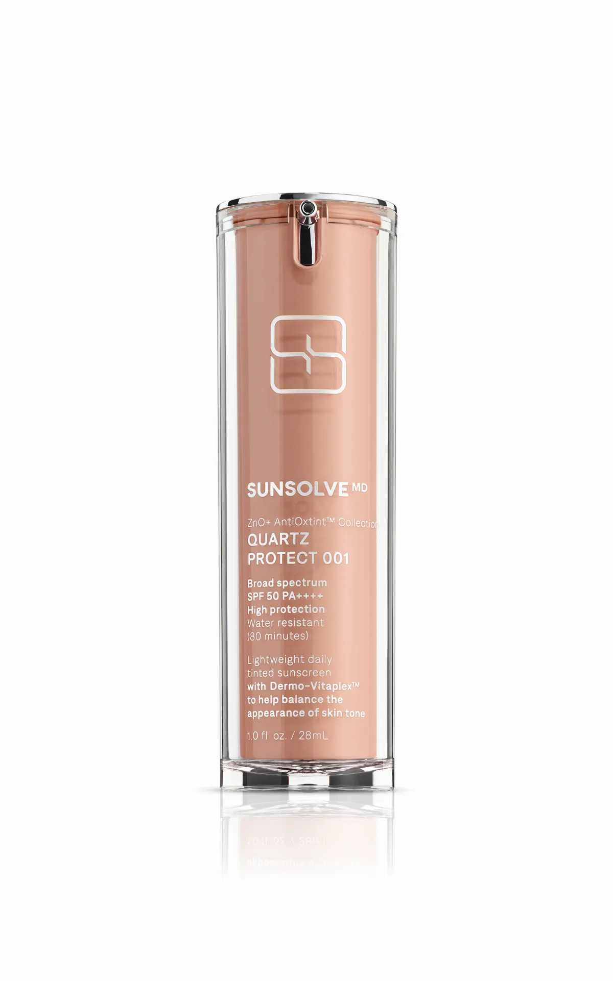 SunsolveMD ZnO+ AntiOxtint SPF 50 - Quartz Protect 001 by SunsolveMD