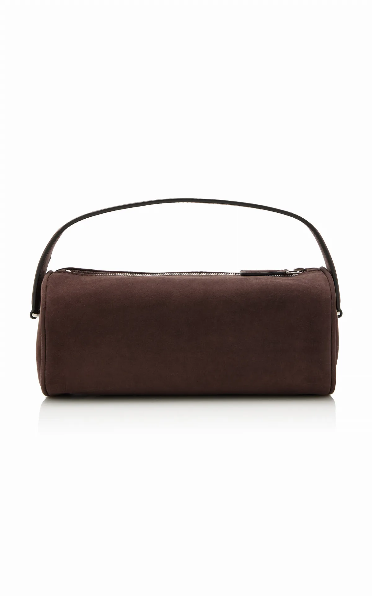 Round 90's Leather Top Handle Bag